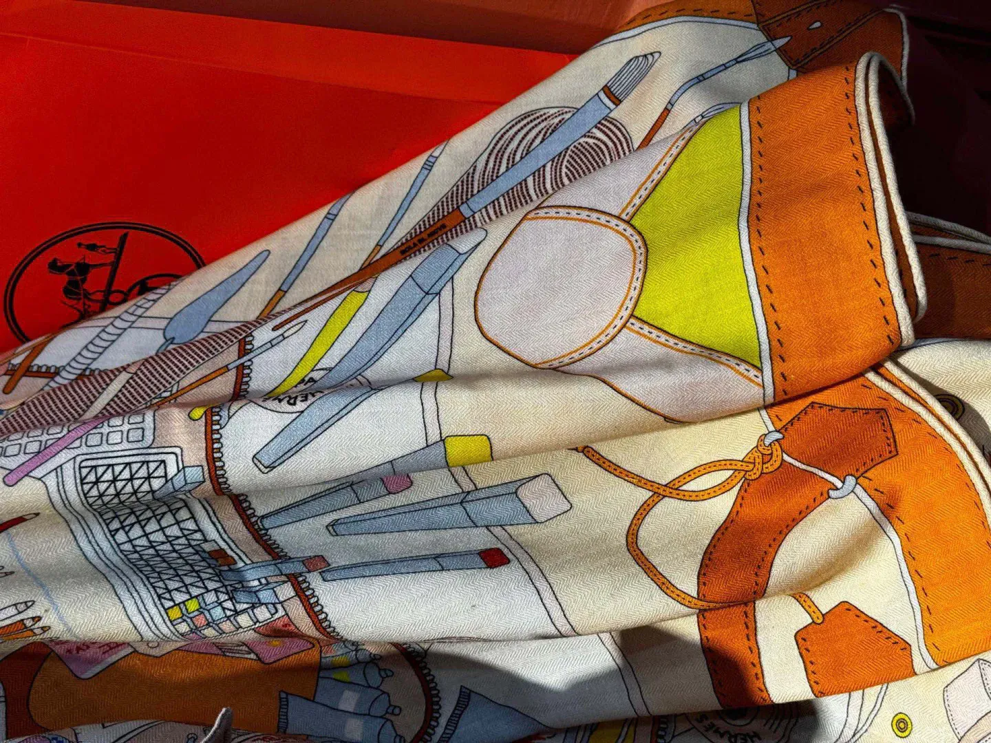 Шарфы Hermes 463816