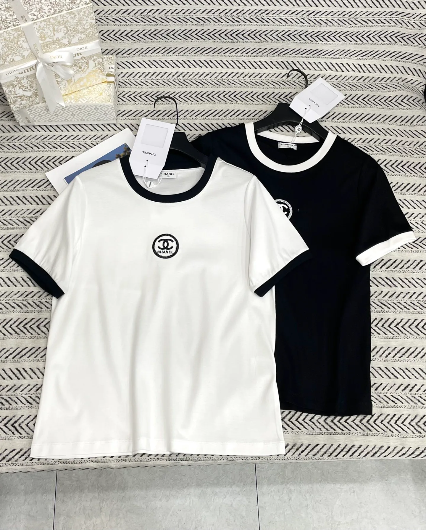 Футболки Женские Chanel 4875055