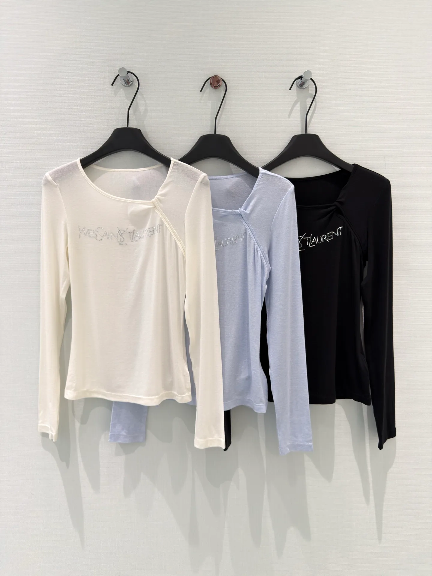 Лонгсливы Женские Saint Laurent 11592419