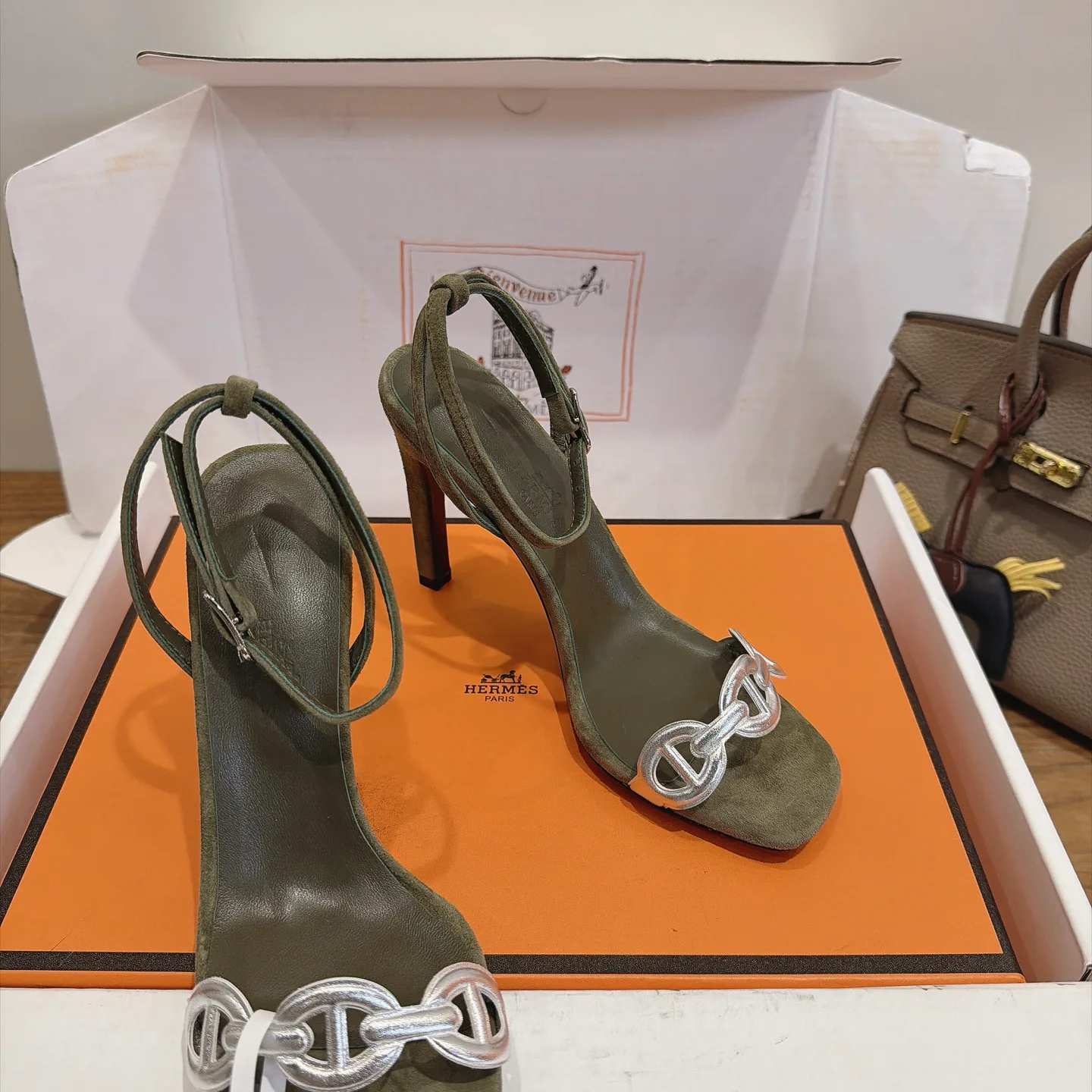 Босоножки Женские Hermes 19586082
