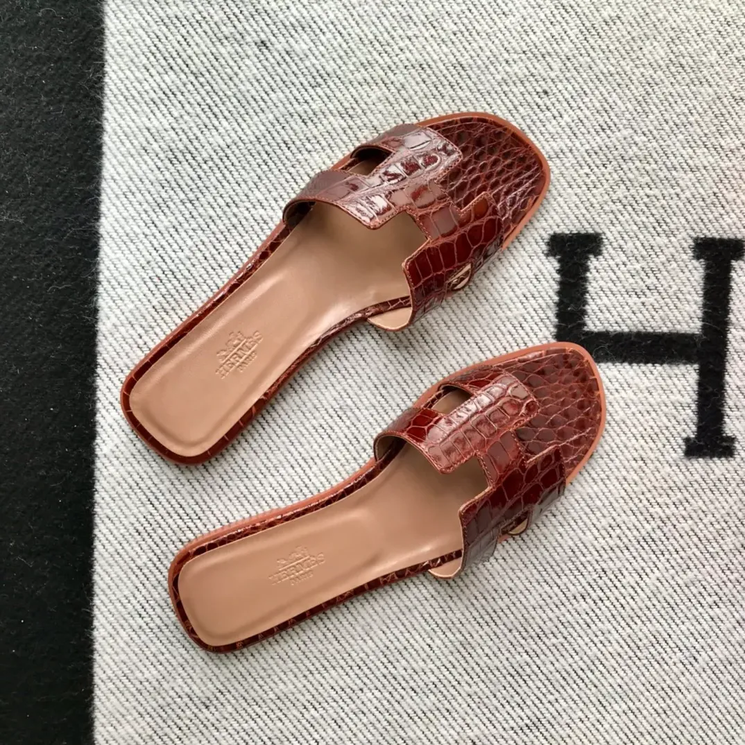 Шлепанцы Женские Hermes 3967464