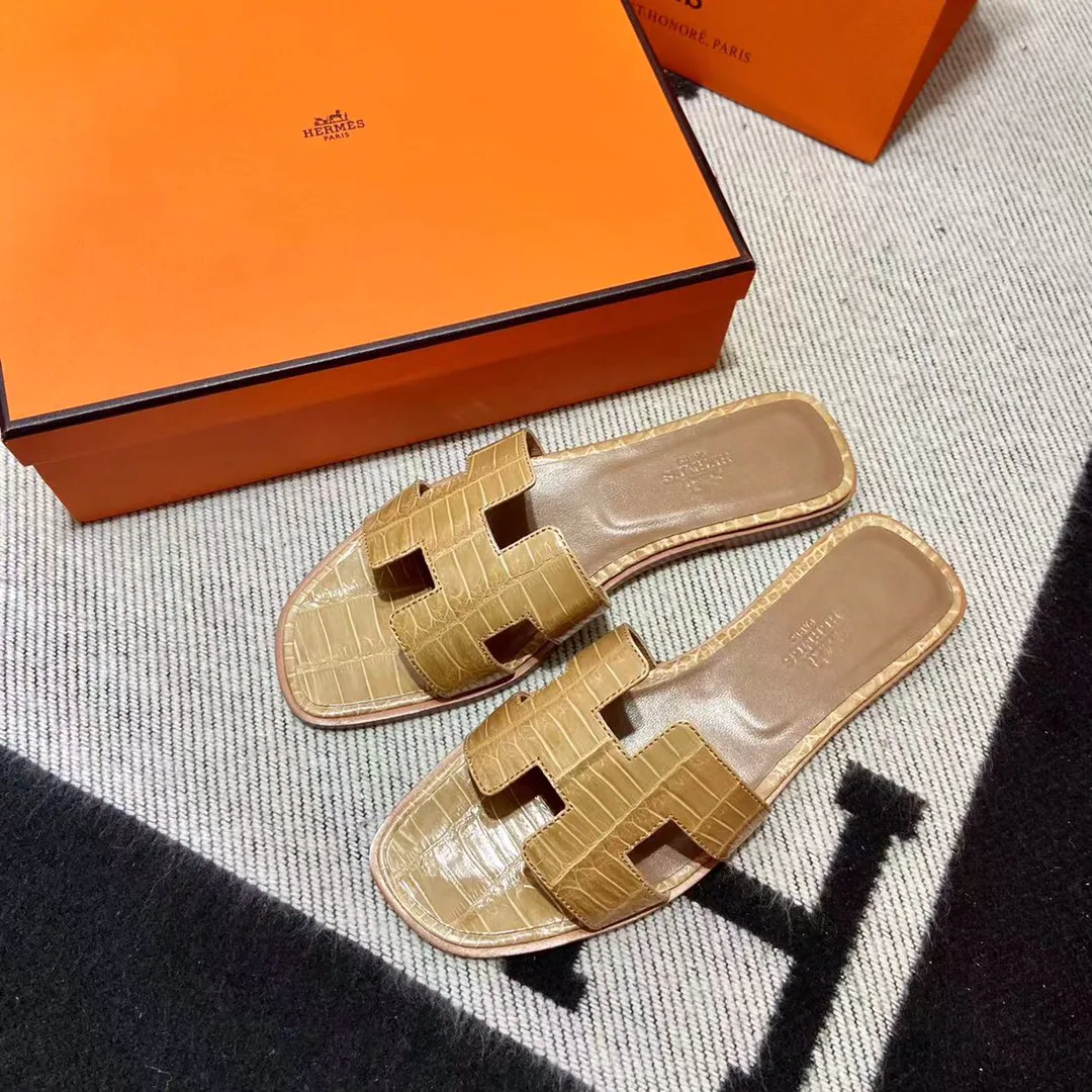 Шлепанцы Женские Hermes 4340647