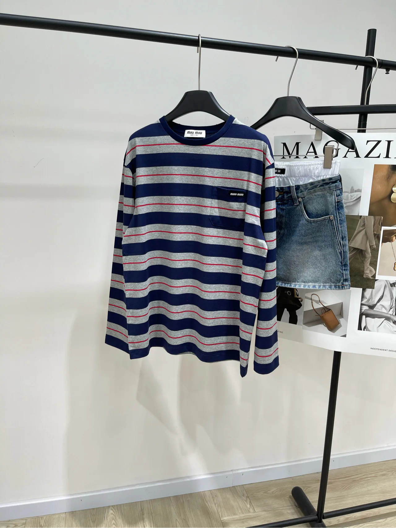 Лонгсливы Женские Miu Miu 61550