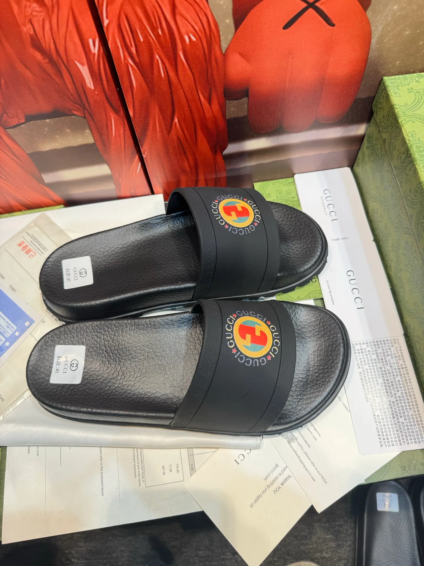 Шлепанцы Женские Gucci 10313902