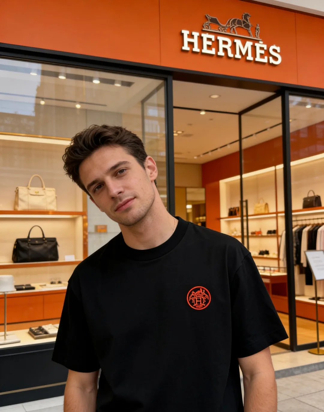 Футболки Мужские Hermes 13442020