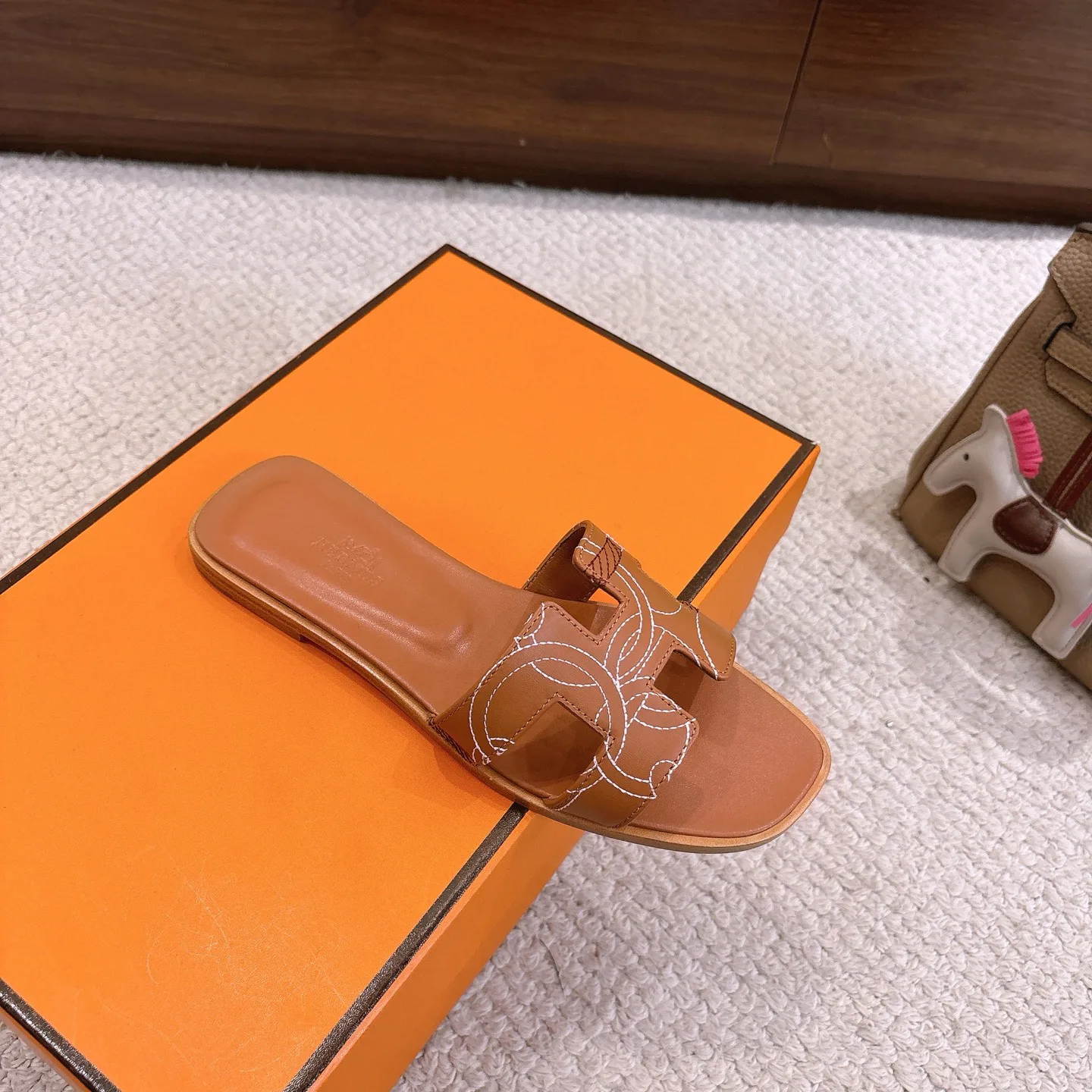 Шлепанцы Женские Hermes 879099