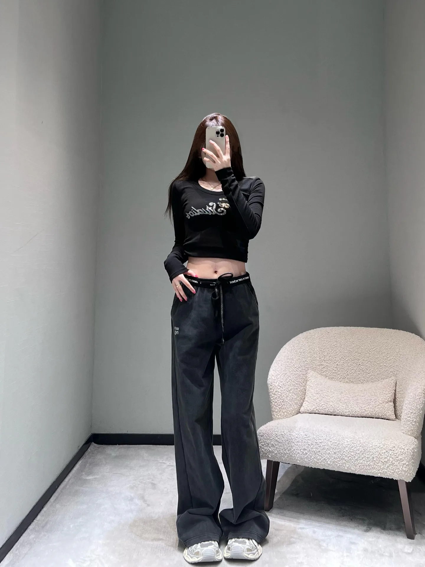 Брюки Женские Alexander Wang 856244