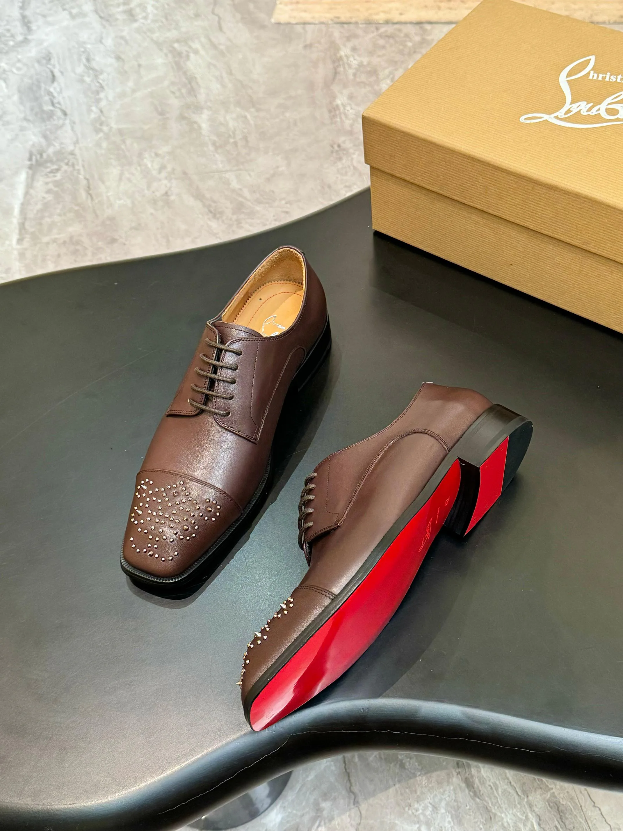 Лоферы И Туфли Мужские Christian Louboutin 18117245