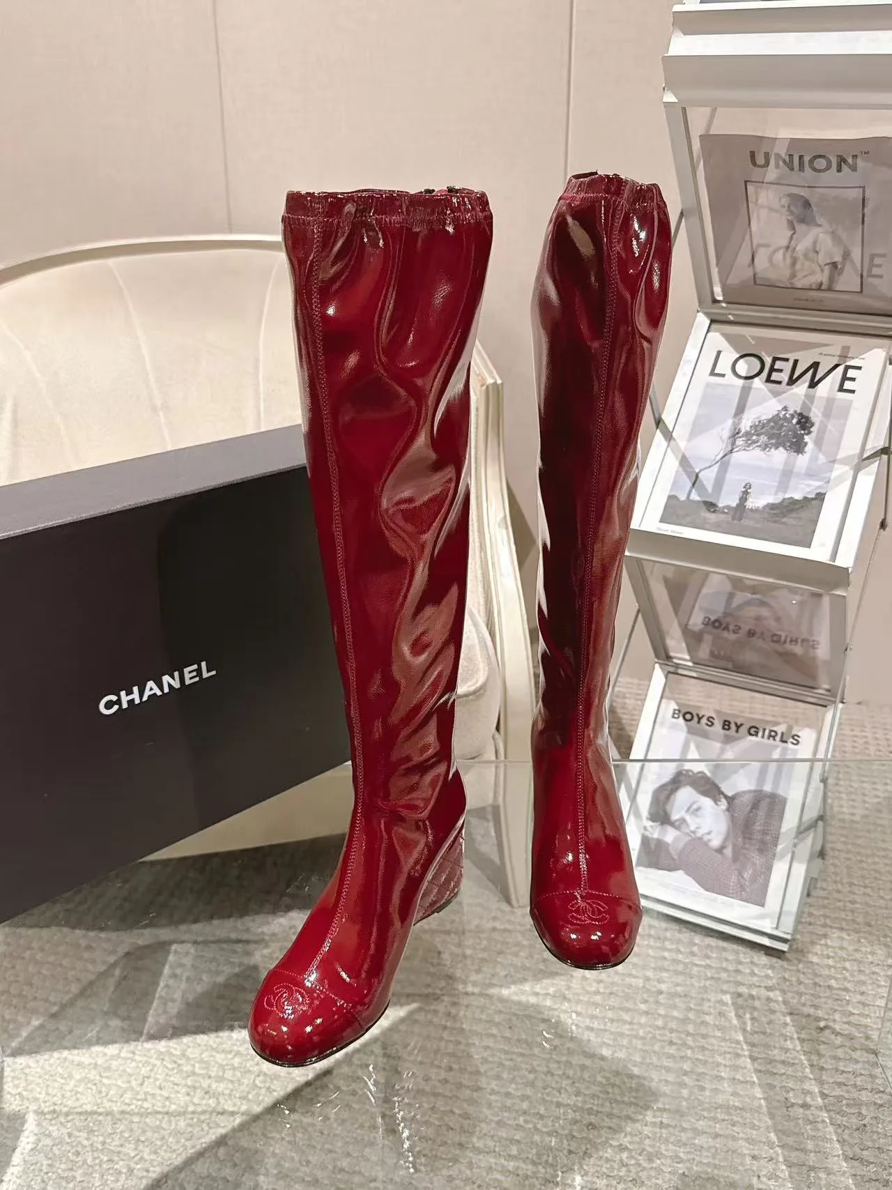 Сапоги Женские Chanel 618817