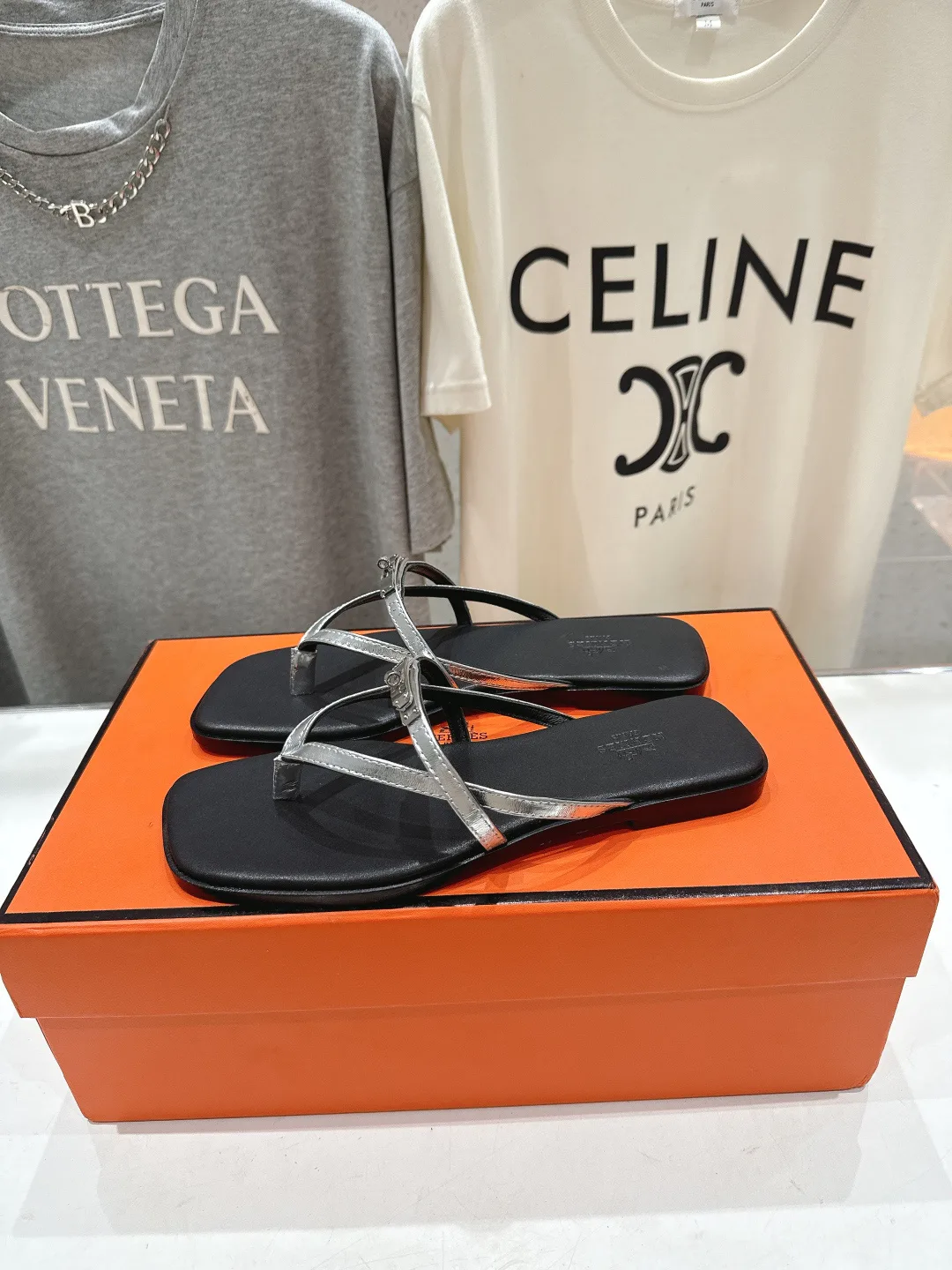 Шлепанцы Женские Hermes 14022722