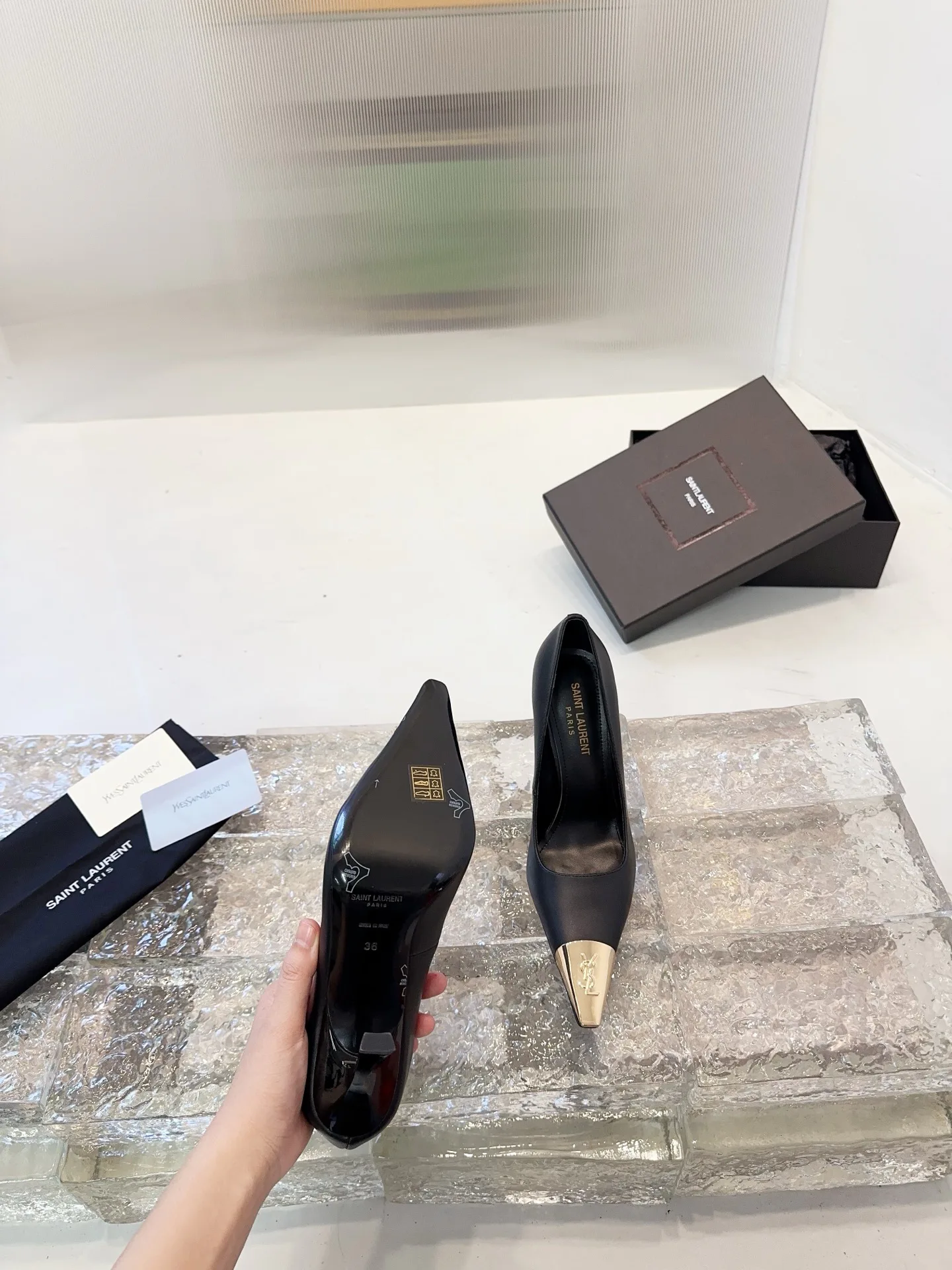 Туфли Женские Saint Laurent 458169