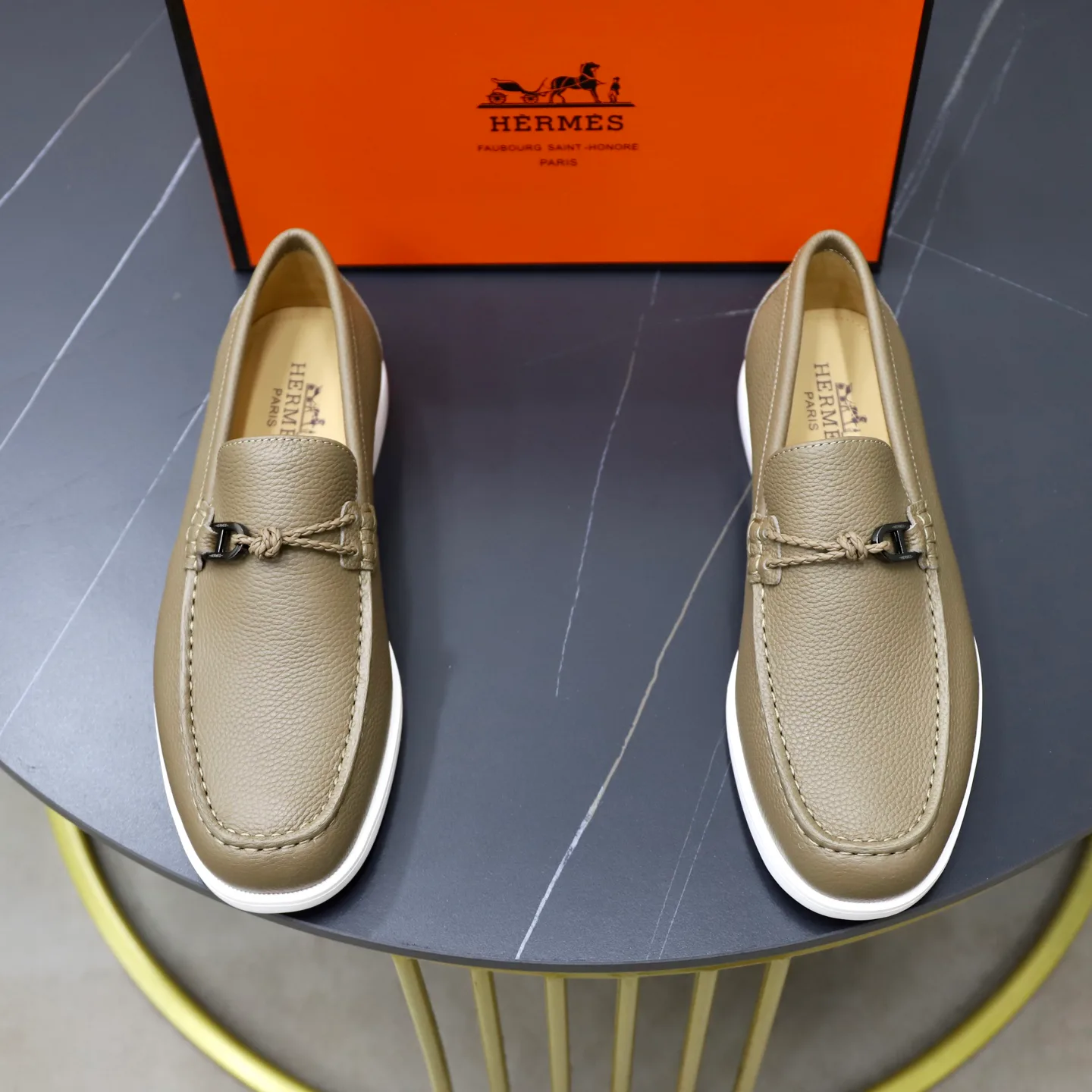 Лоферы И Туфли Мужские Hermes 18103098