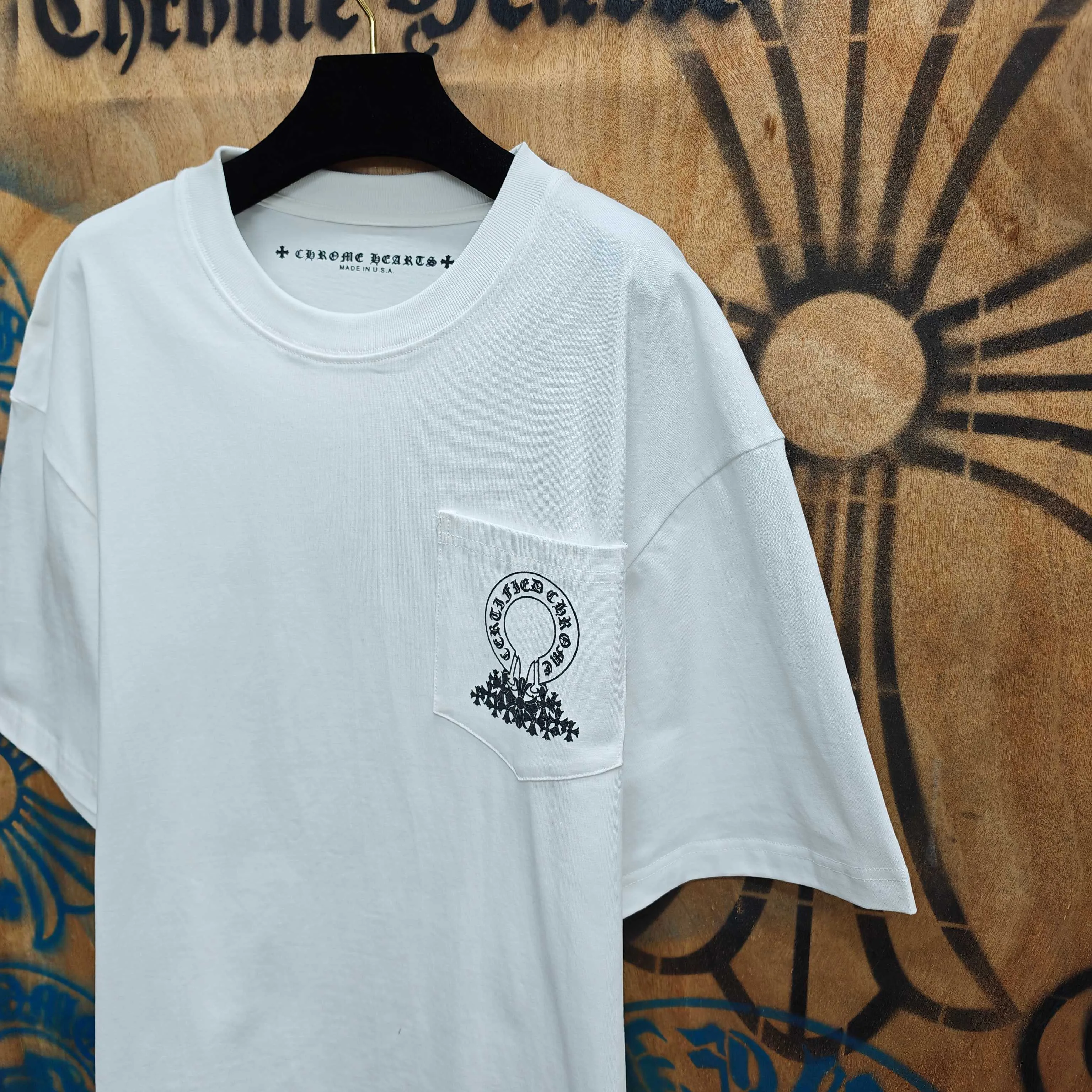 Лонгсливы Мужские Chrome Hearts 12315830