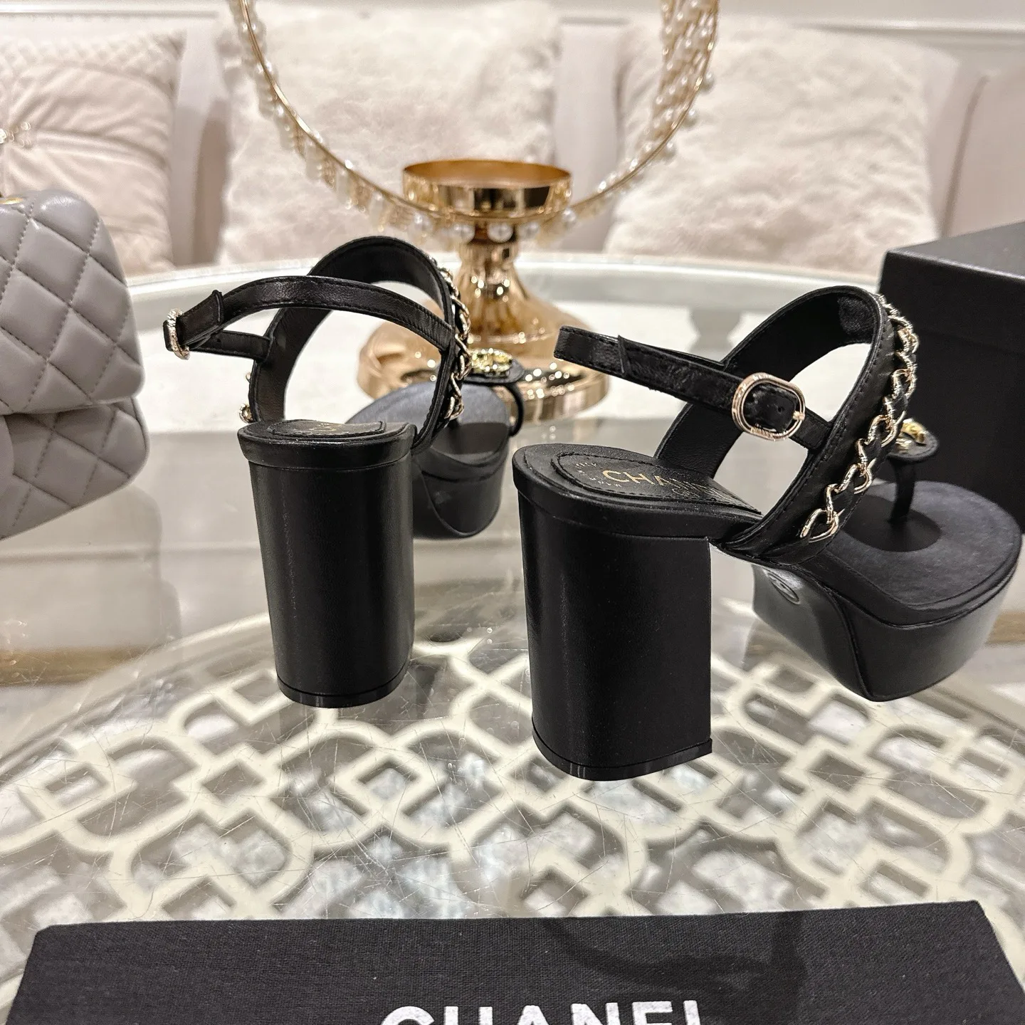 Босоножки Женские Chanel 86955