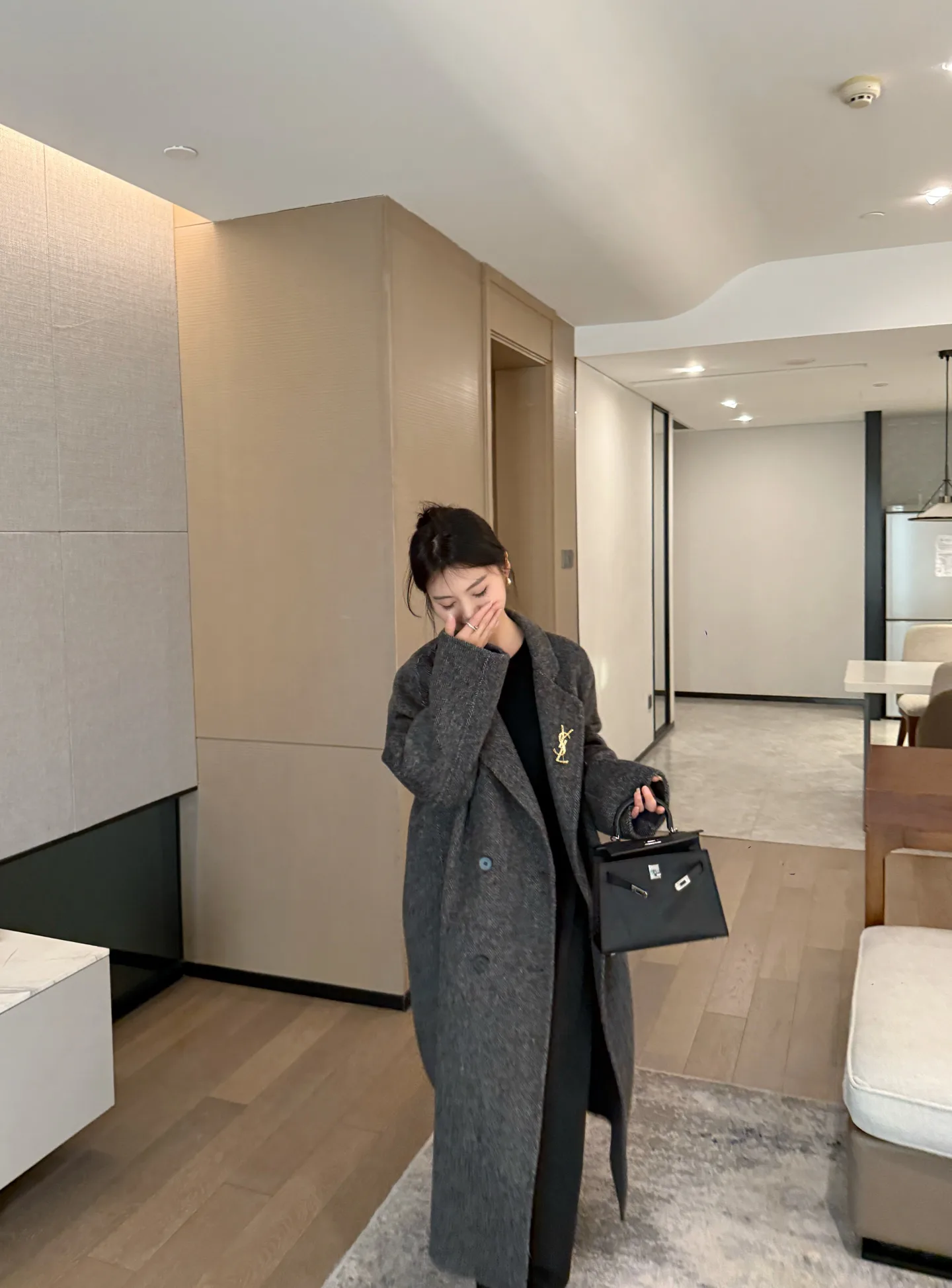 Пальто Женские Saint Laurent 796999