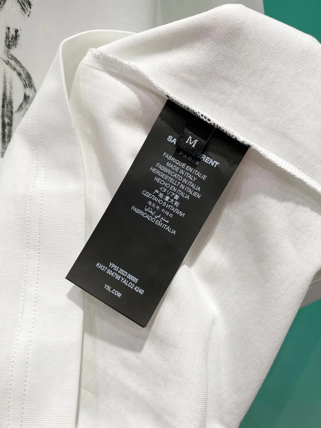 Футболки Мужские Saint Laurent 19004