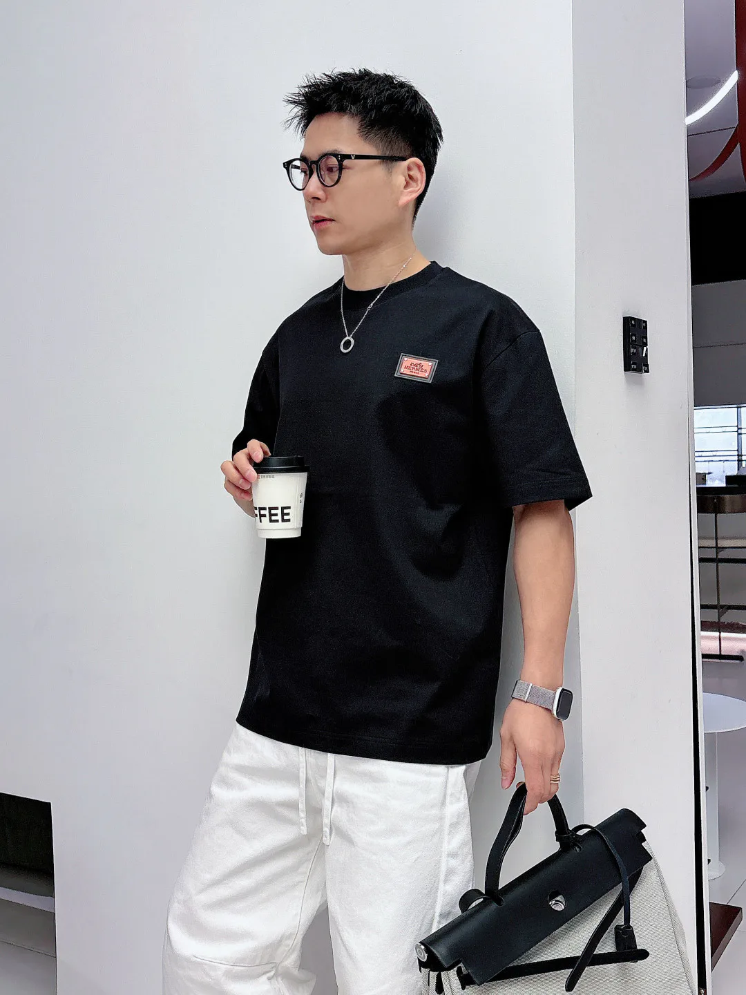 Футболки Мужские Hermes 9465266