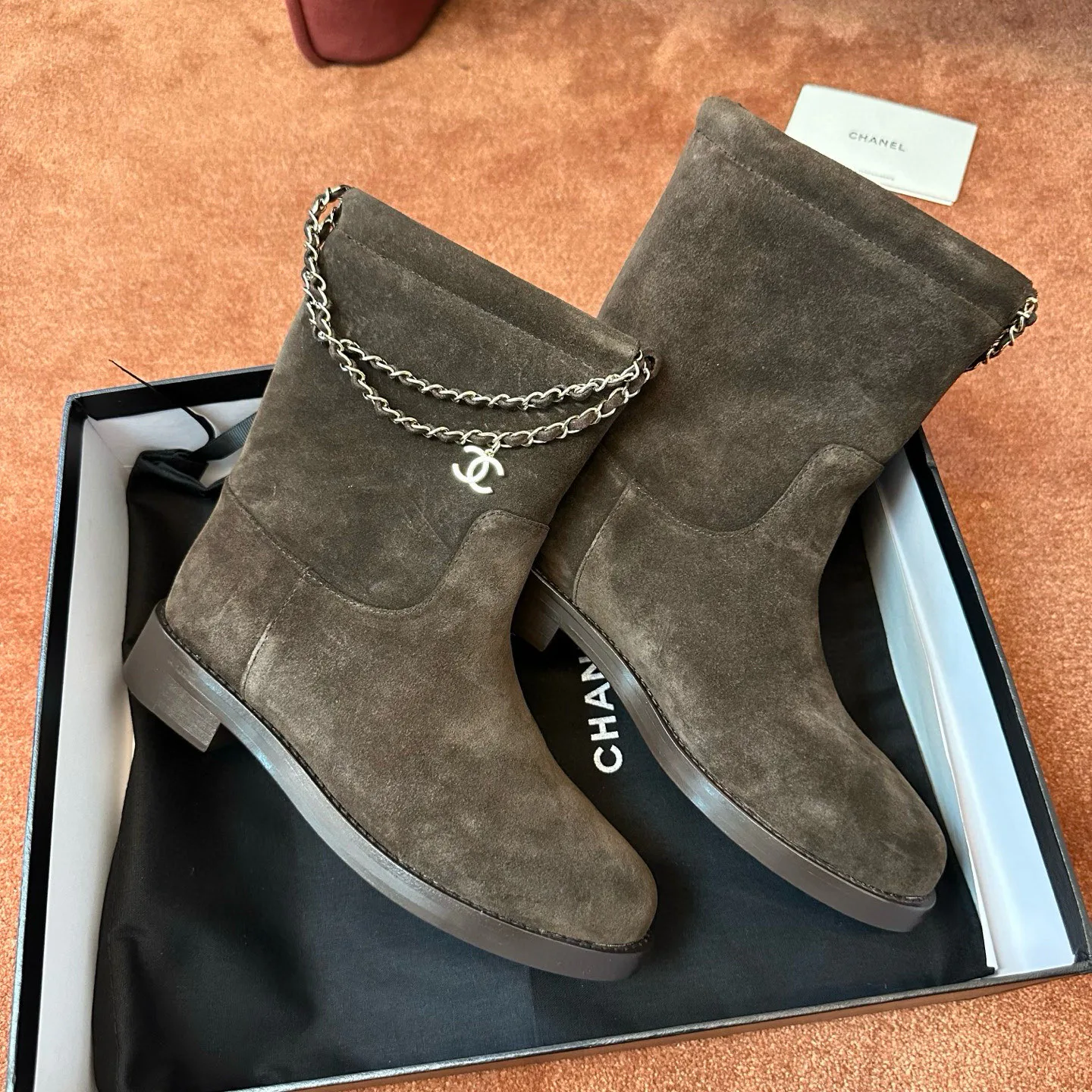 Ботинки Женские Chanel 541963