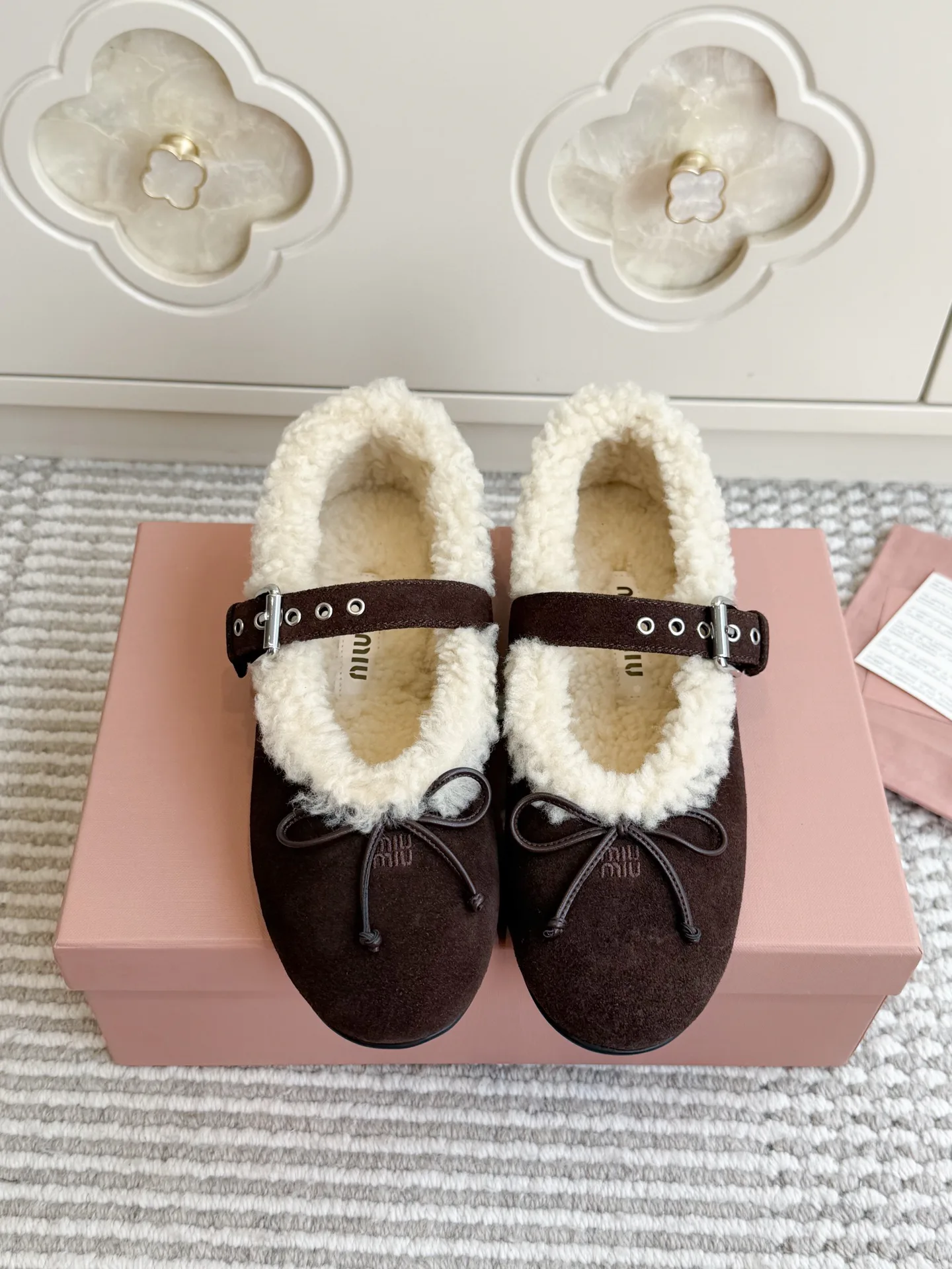 Балетки Женские Miu Miu 18092838
