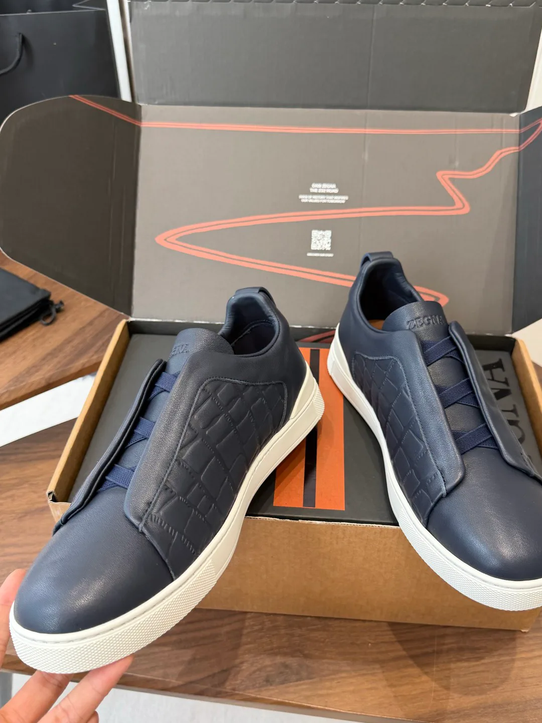 Кроссовки Мужские Zegna 18687677