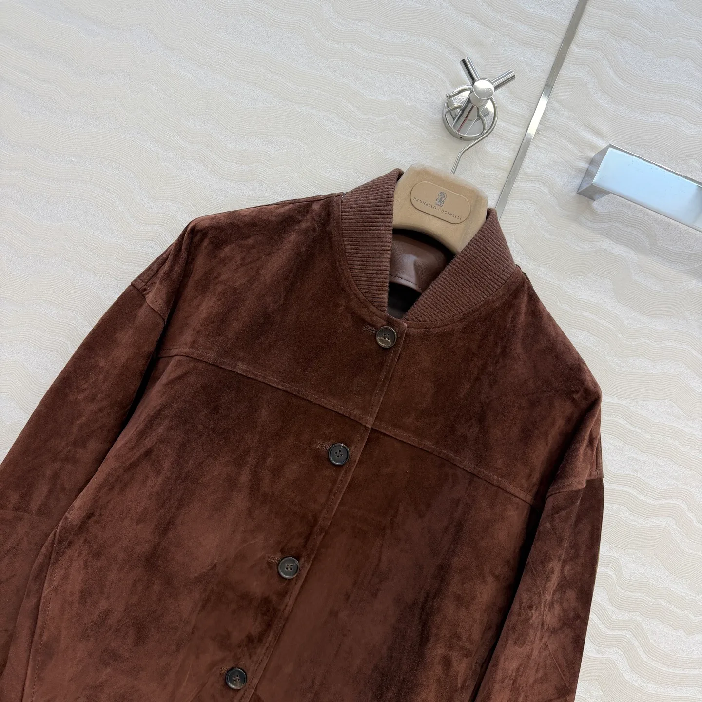 Кожаные Куртки И Дублёнки Женские Brunello Cucinelli 18200796