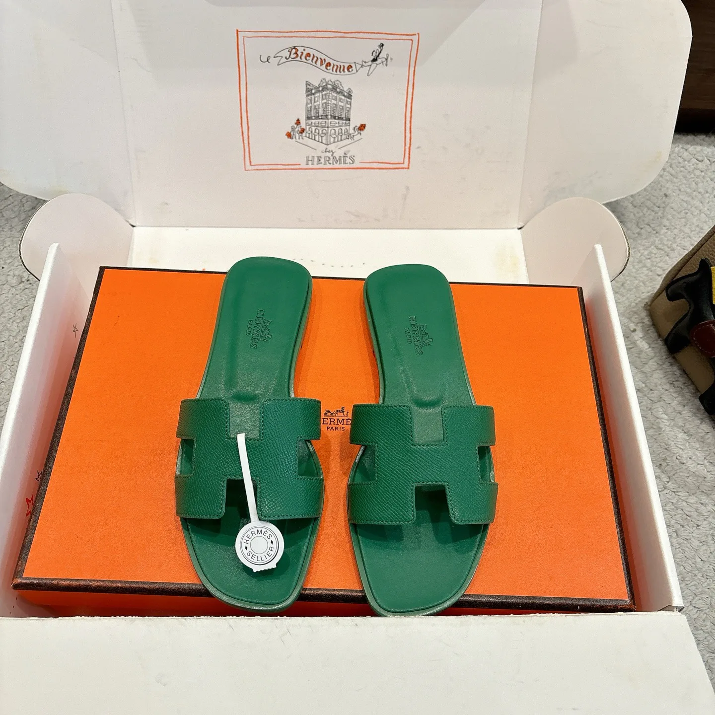 Шлепанцы Женские Hermes 2453845