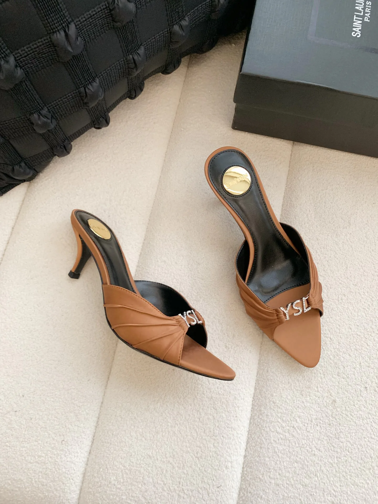 Мюли И Сабо Женские Saint Laurent 17371764