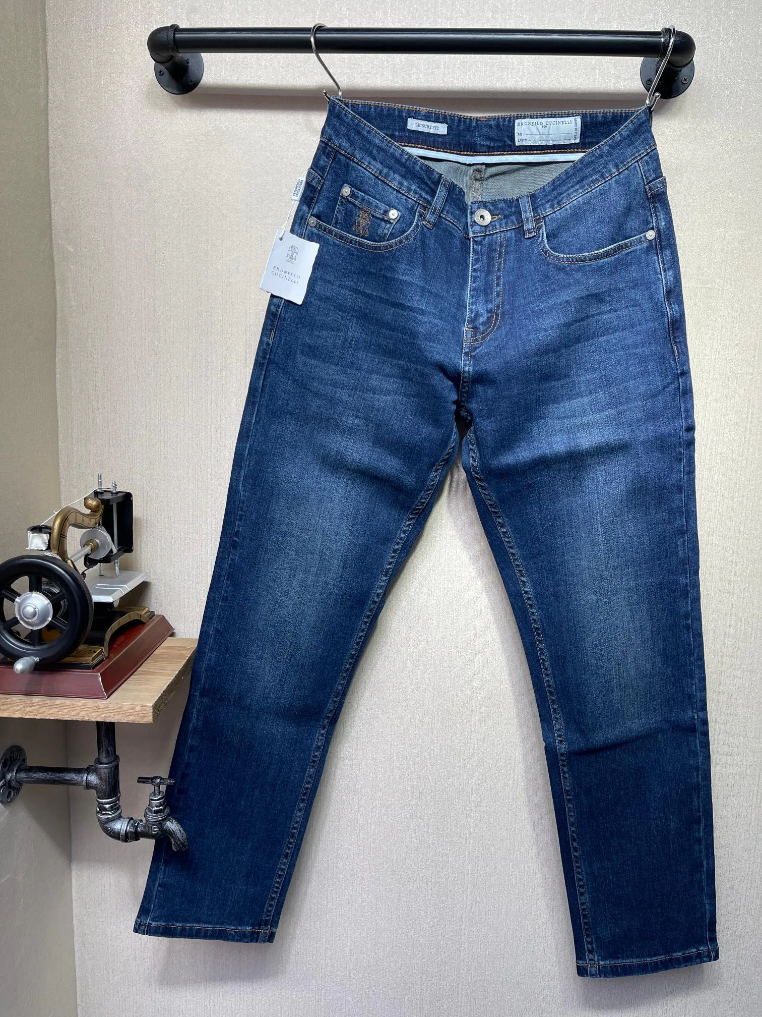 Джинсы Мужские Brunello Cucinelli 12551756