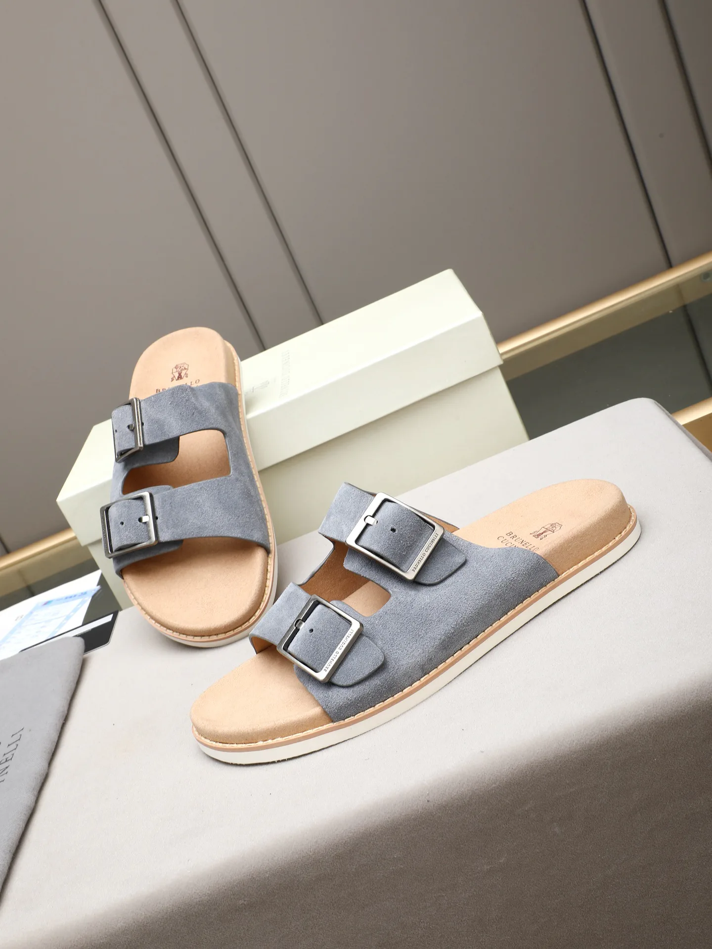 Сандалии Мужские Brunello Cucinelli 5933226