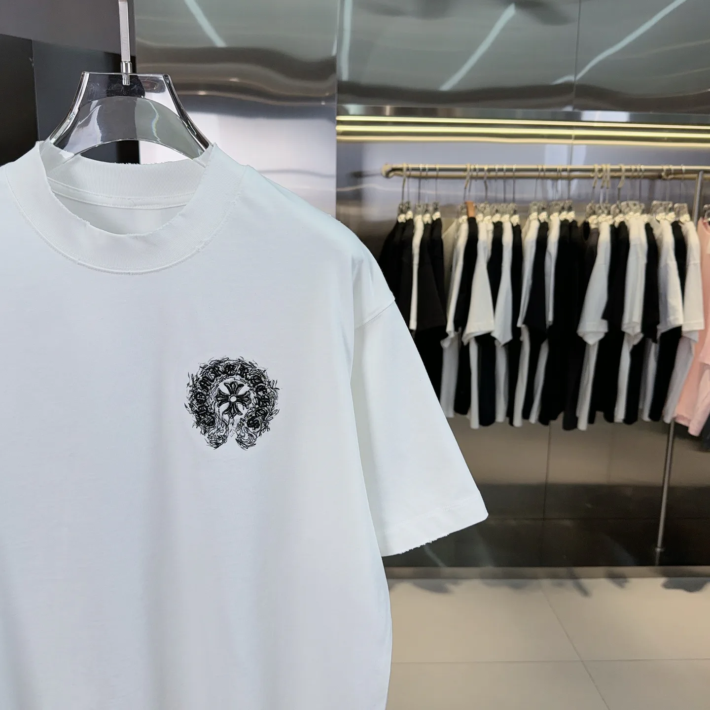 Футболки Мужские Chrome Hearts 2654949