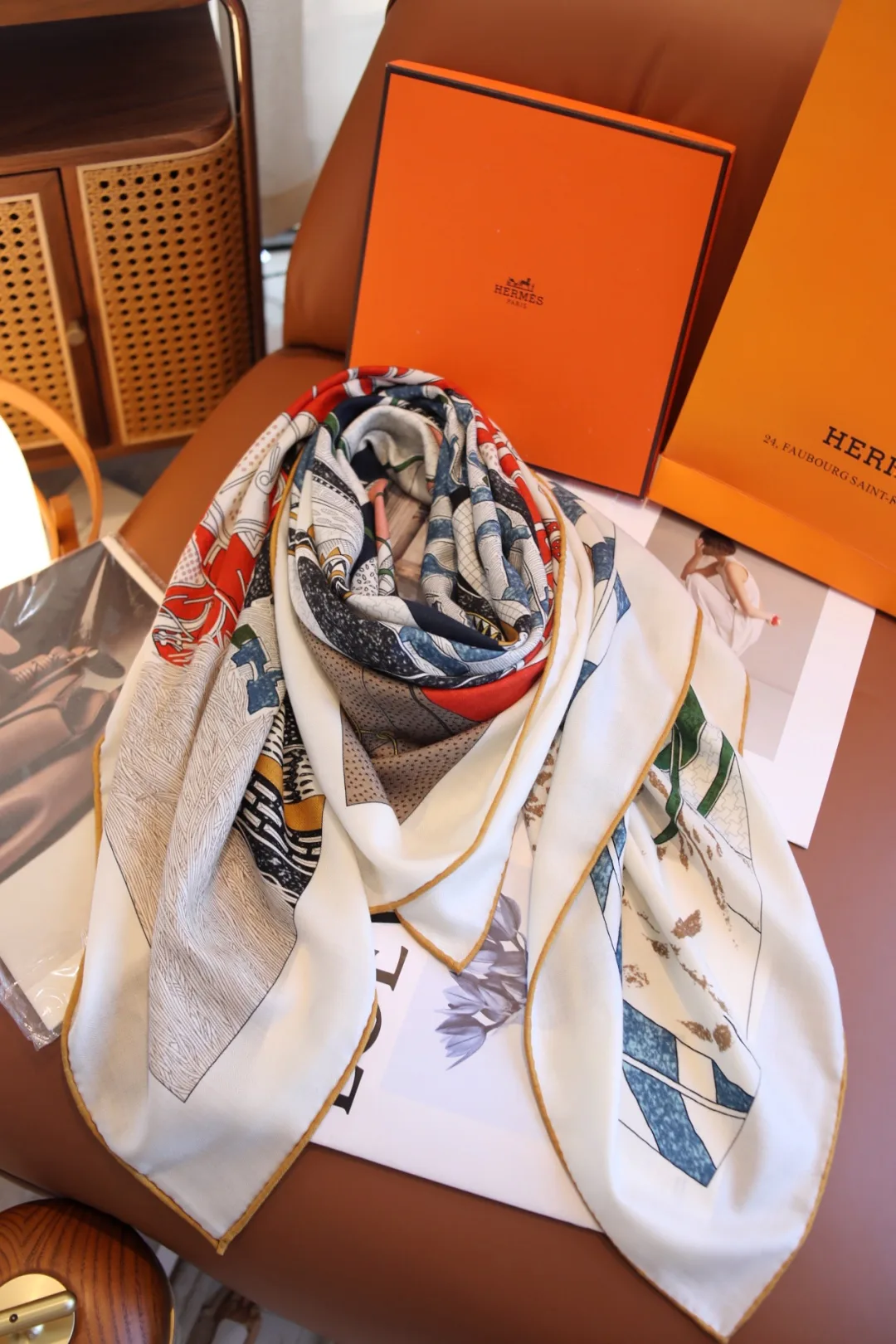 Шарфы Hermes 136713