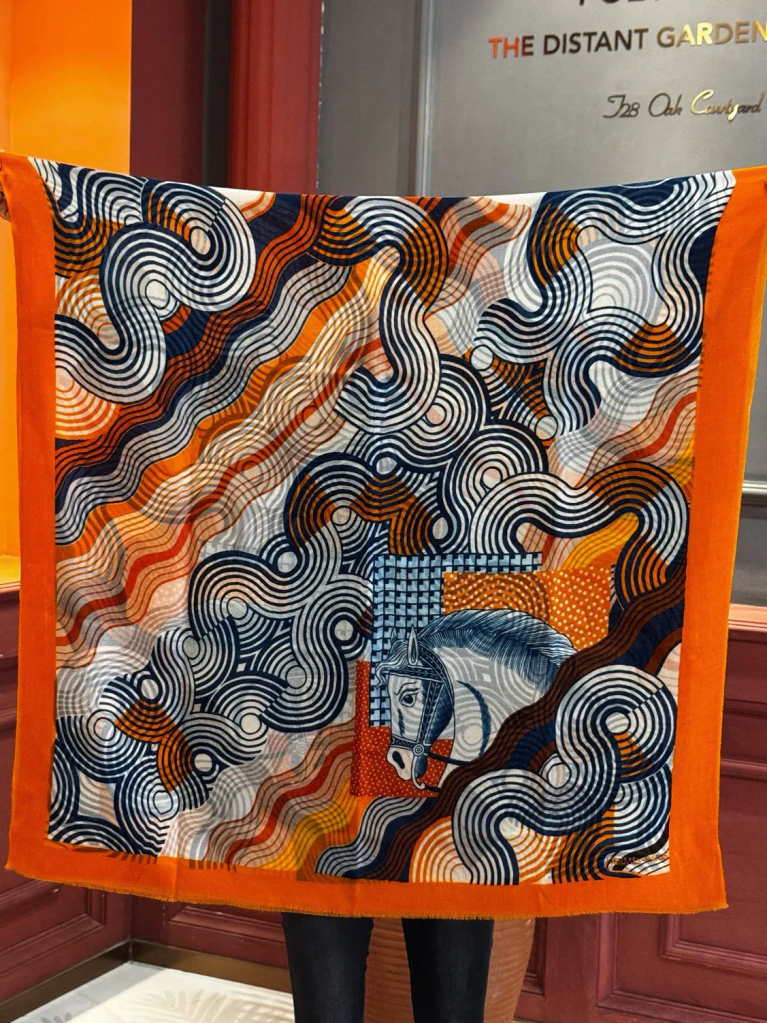 Шарфы Hermes 10236025