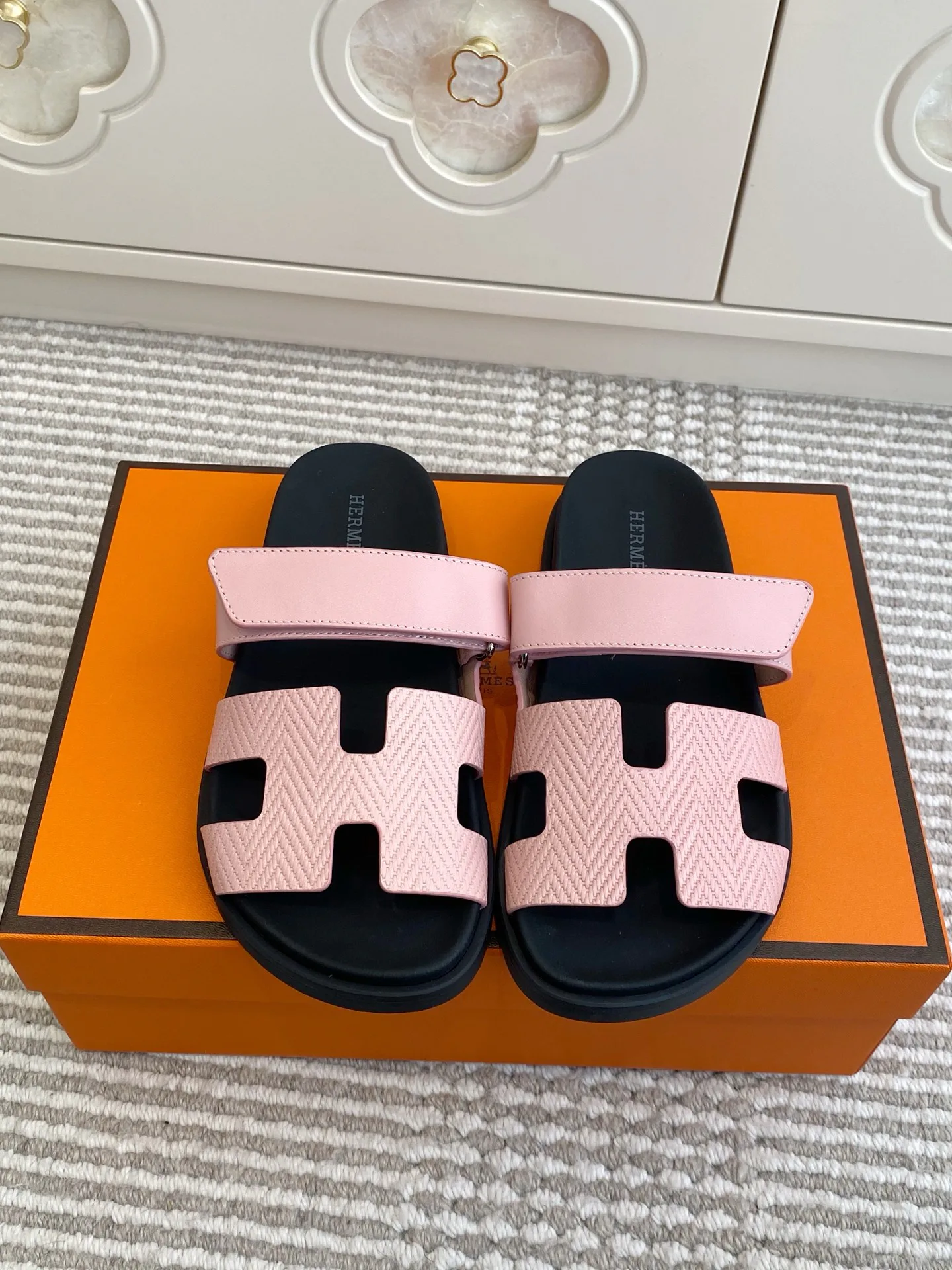 Шлепанцы Женские Hermes 1717027