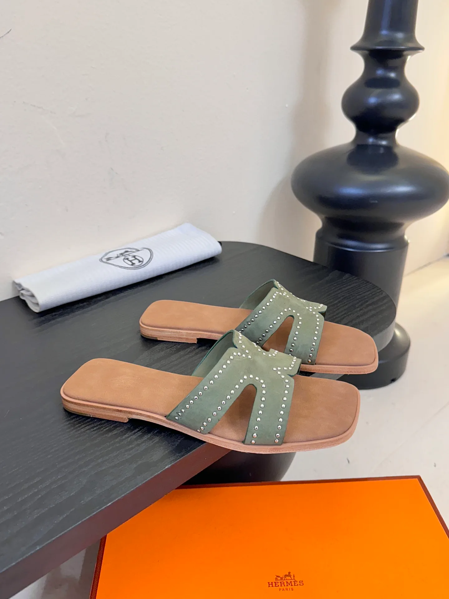 Шлепанцы Женские Hermes 1590926