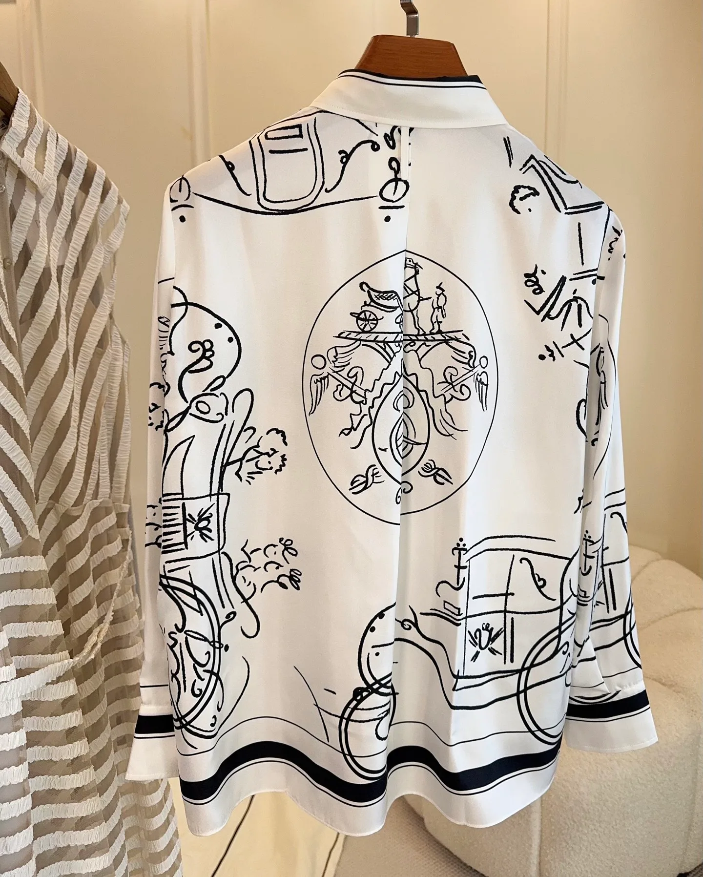 Рубашки Женские Hermes 4273893