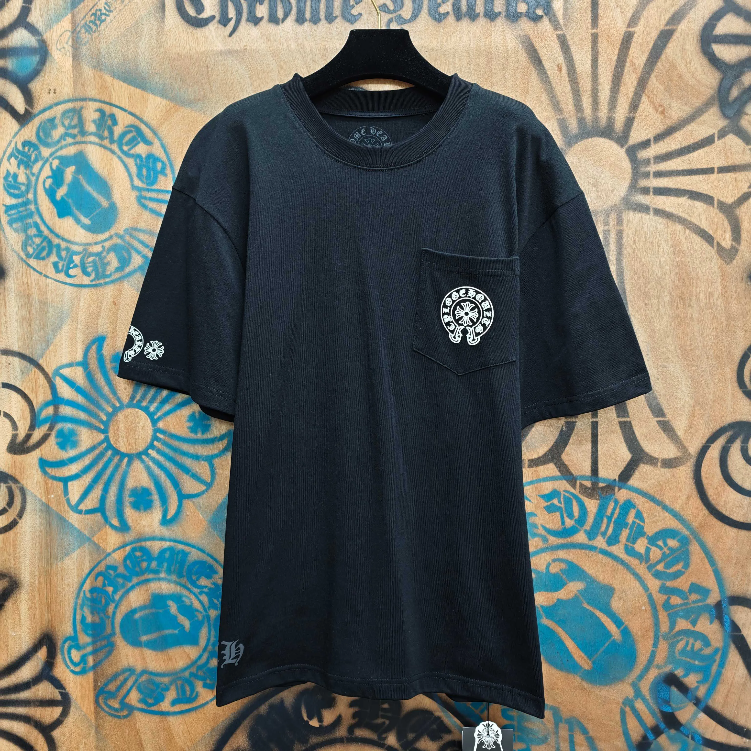 Лонгсливы Мужские Chrome Hearts 12315823