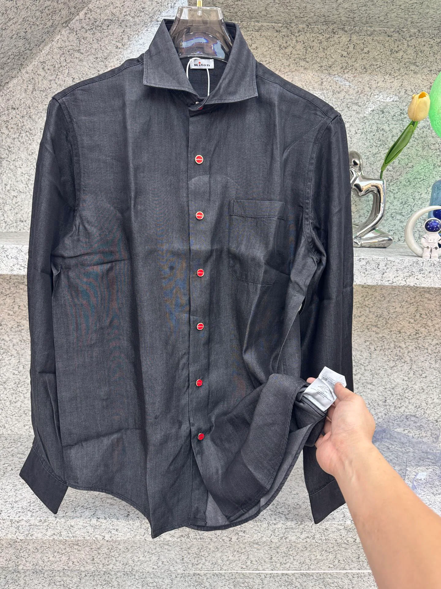 Рубашки Мужские Kiton 1566644