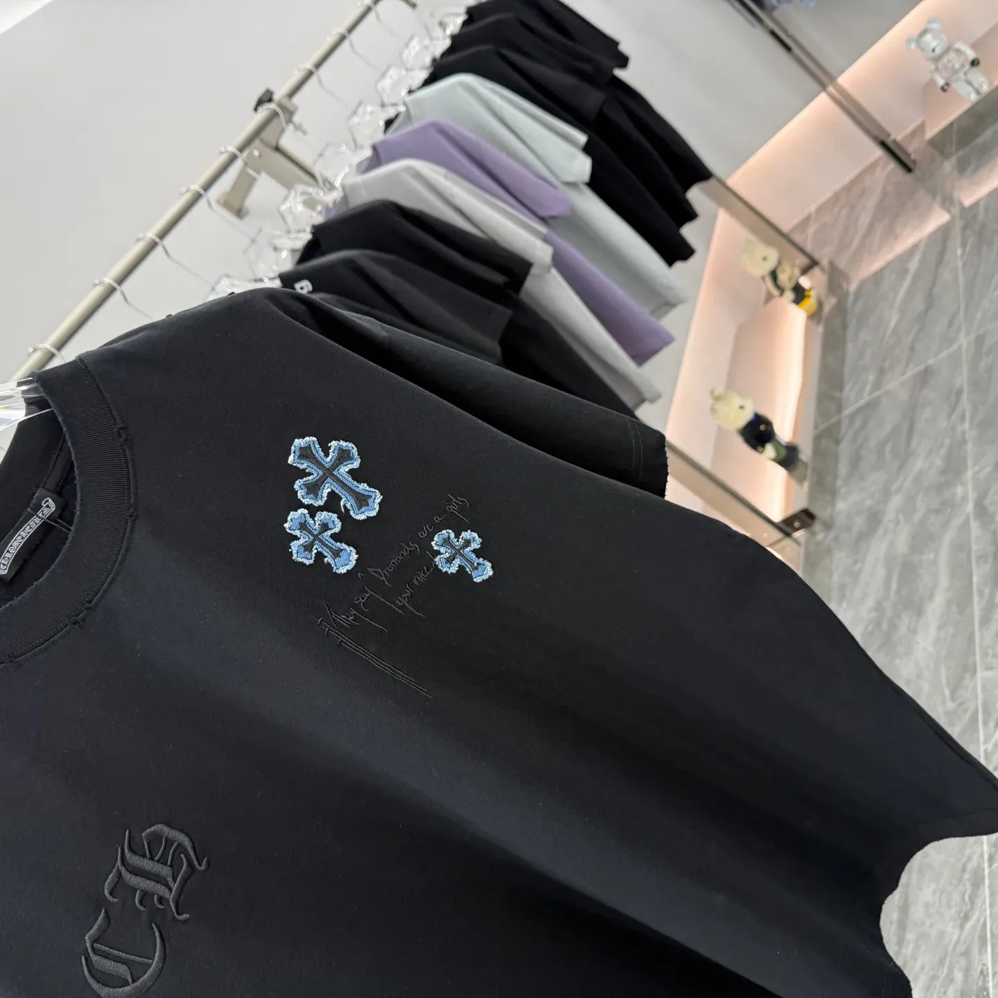 Футболки Мужские Chrome Hearts 281640