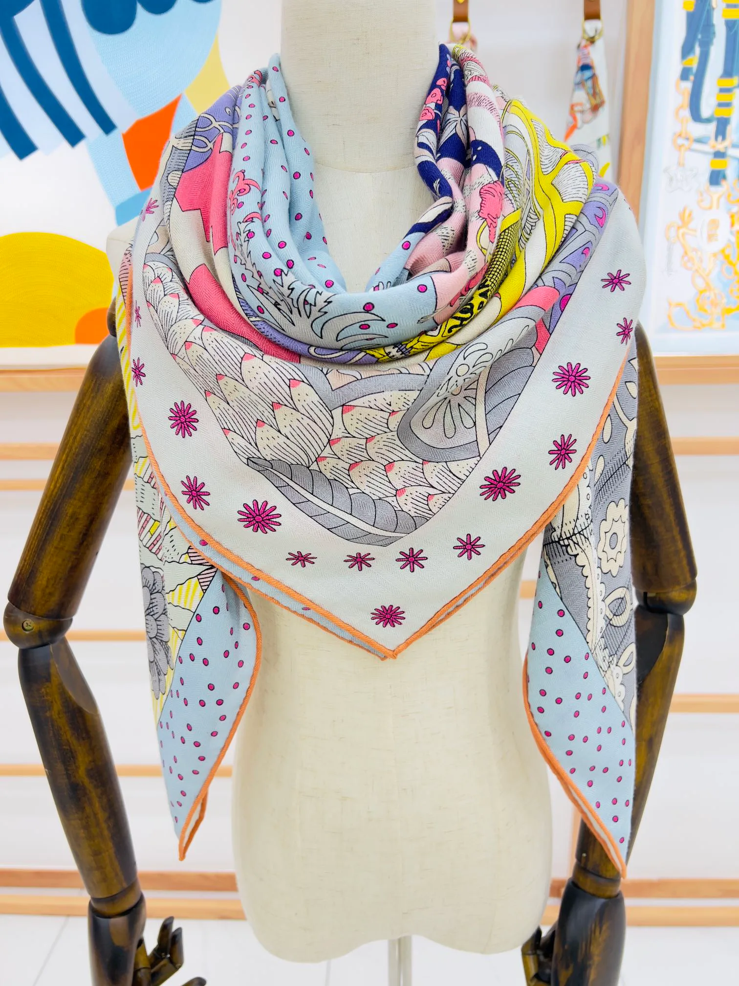 Шарфы Hermes 251457