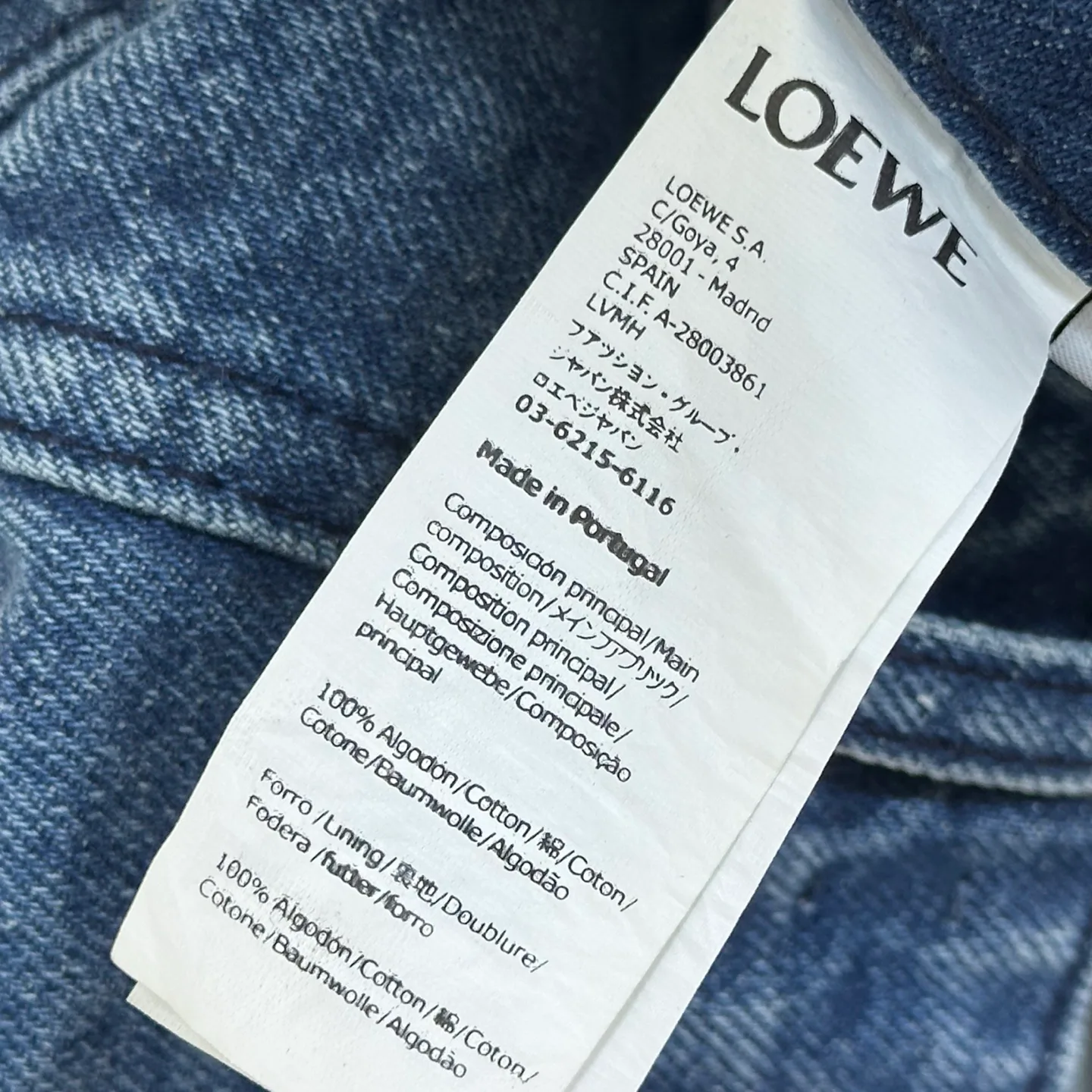 Джинсы Женские Loewe 19244321