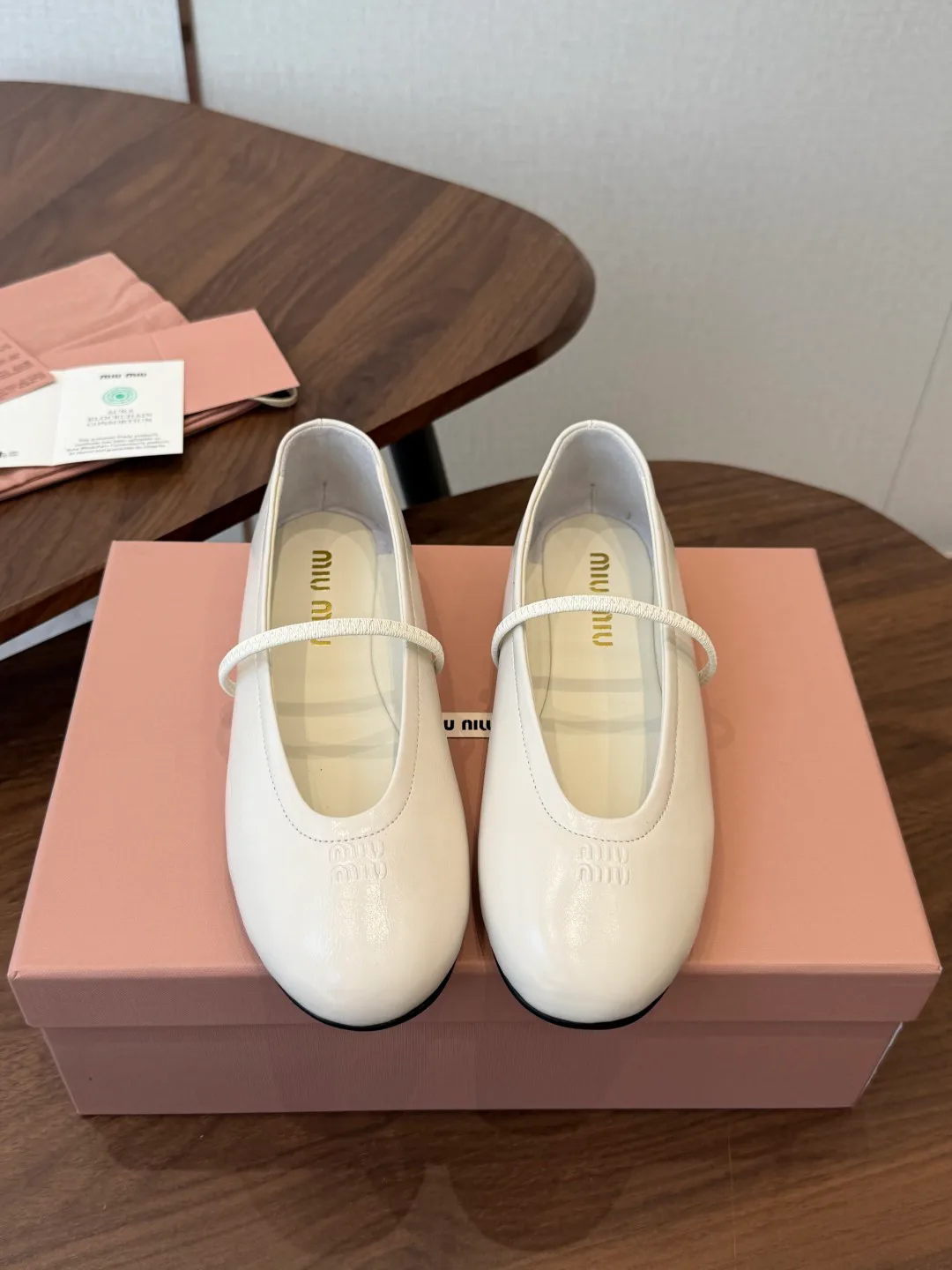 Балетки Женские Miu Miu 17535452