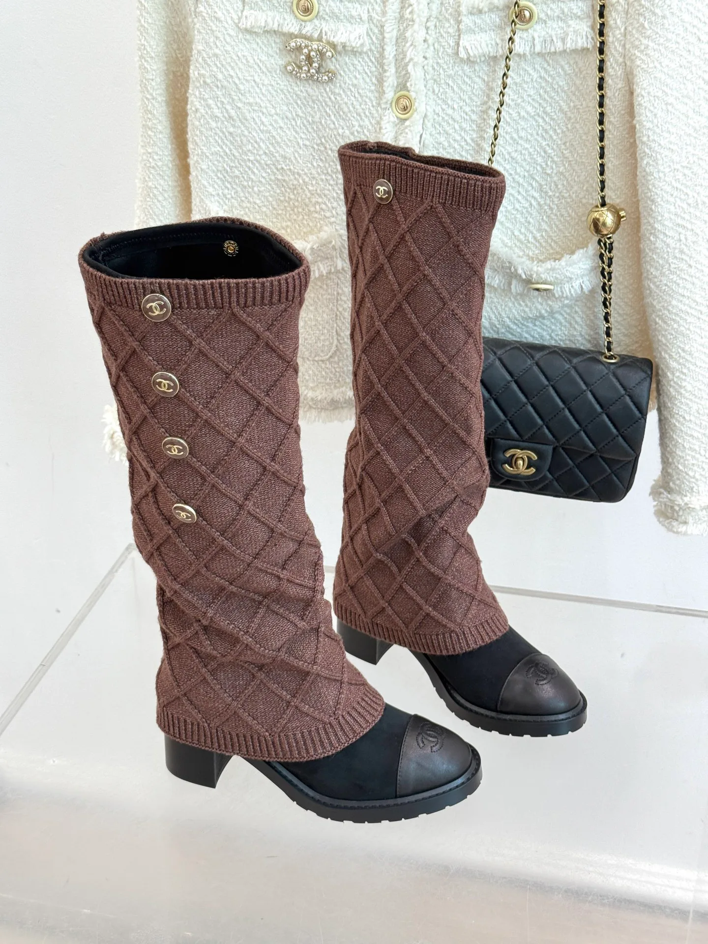 Сапоги Женские Chanel 348855