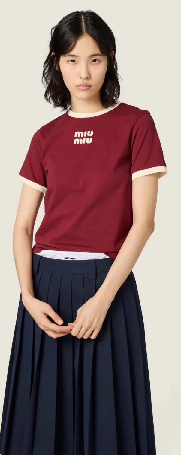 Футболки Женские Miu Miu 5930540