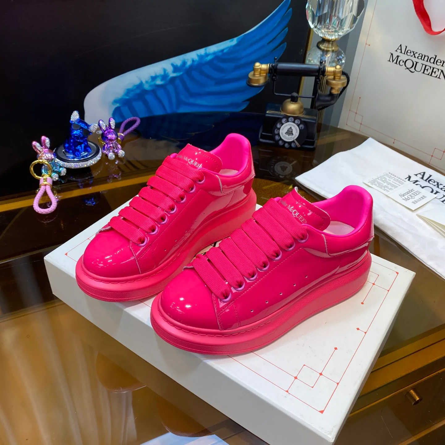Кеды Женские Alexander Mcqueen 711258