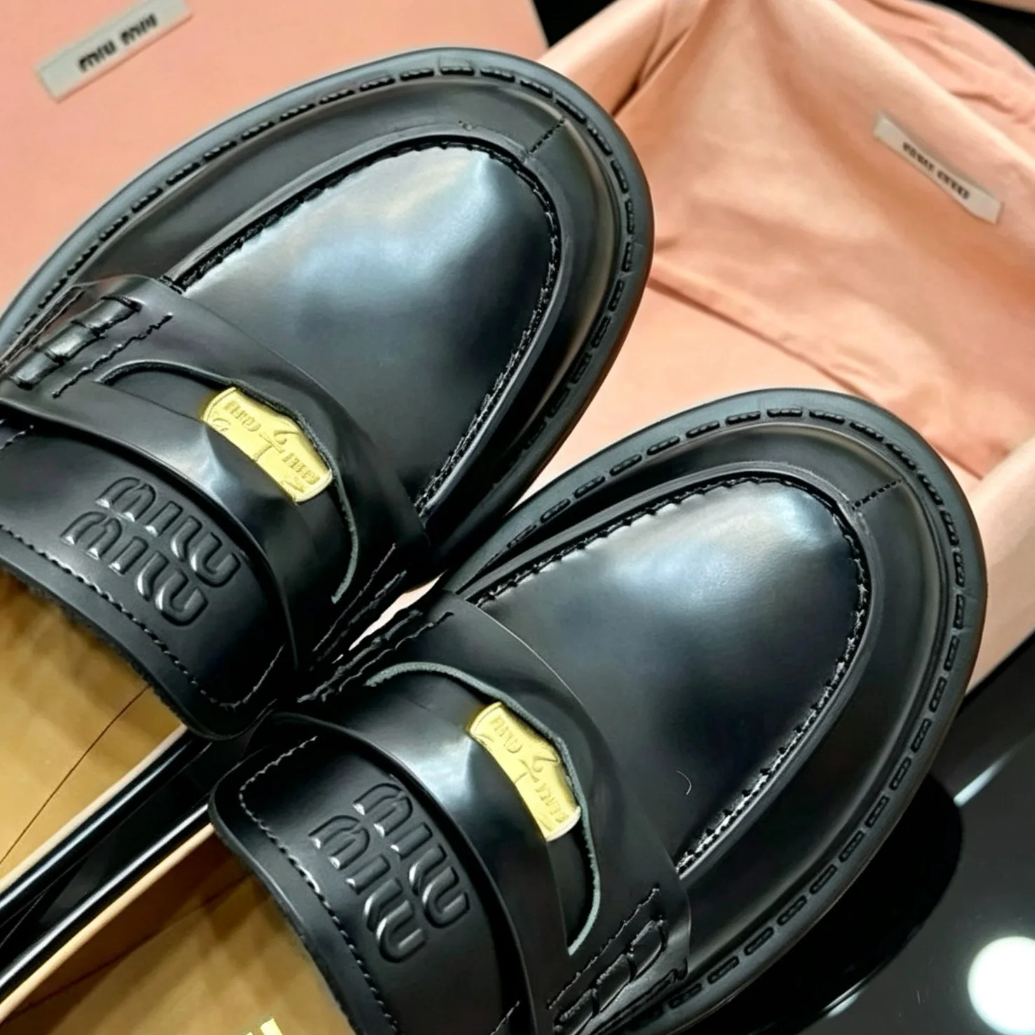Лоферы И Мокасины Женские Miu Miu 18703354