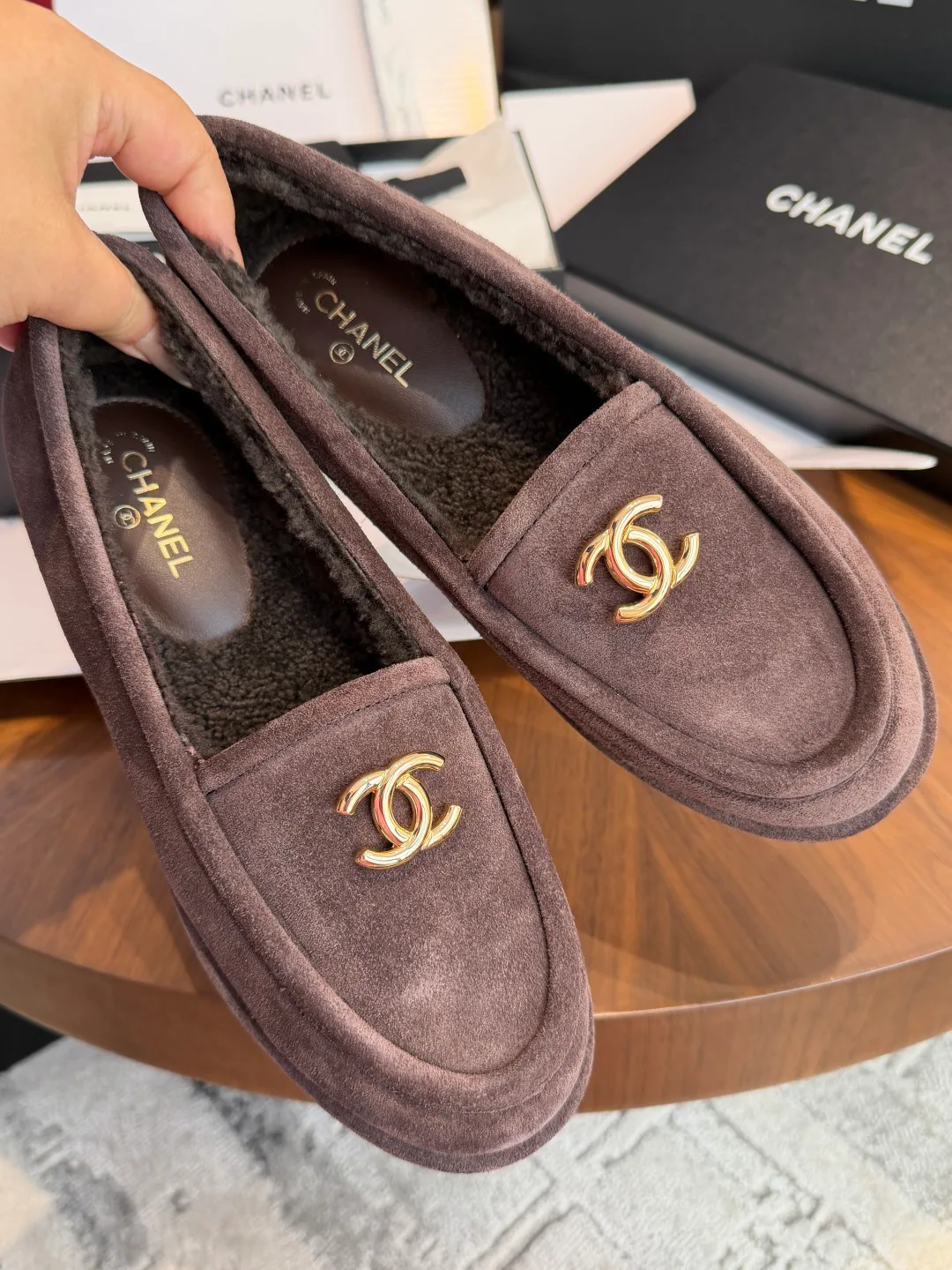 Лоферы И Мокасины Женские Chanel 18794054