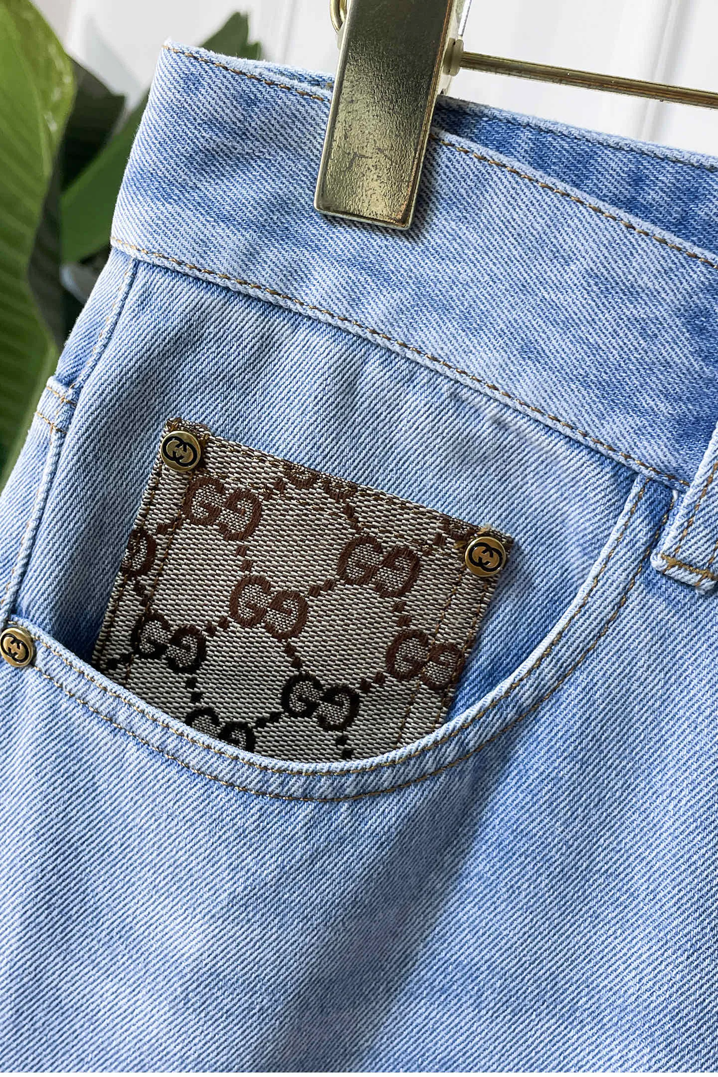 Джинсы Мужские Gucci 13538104
