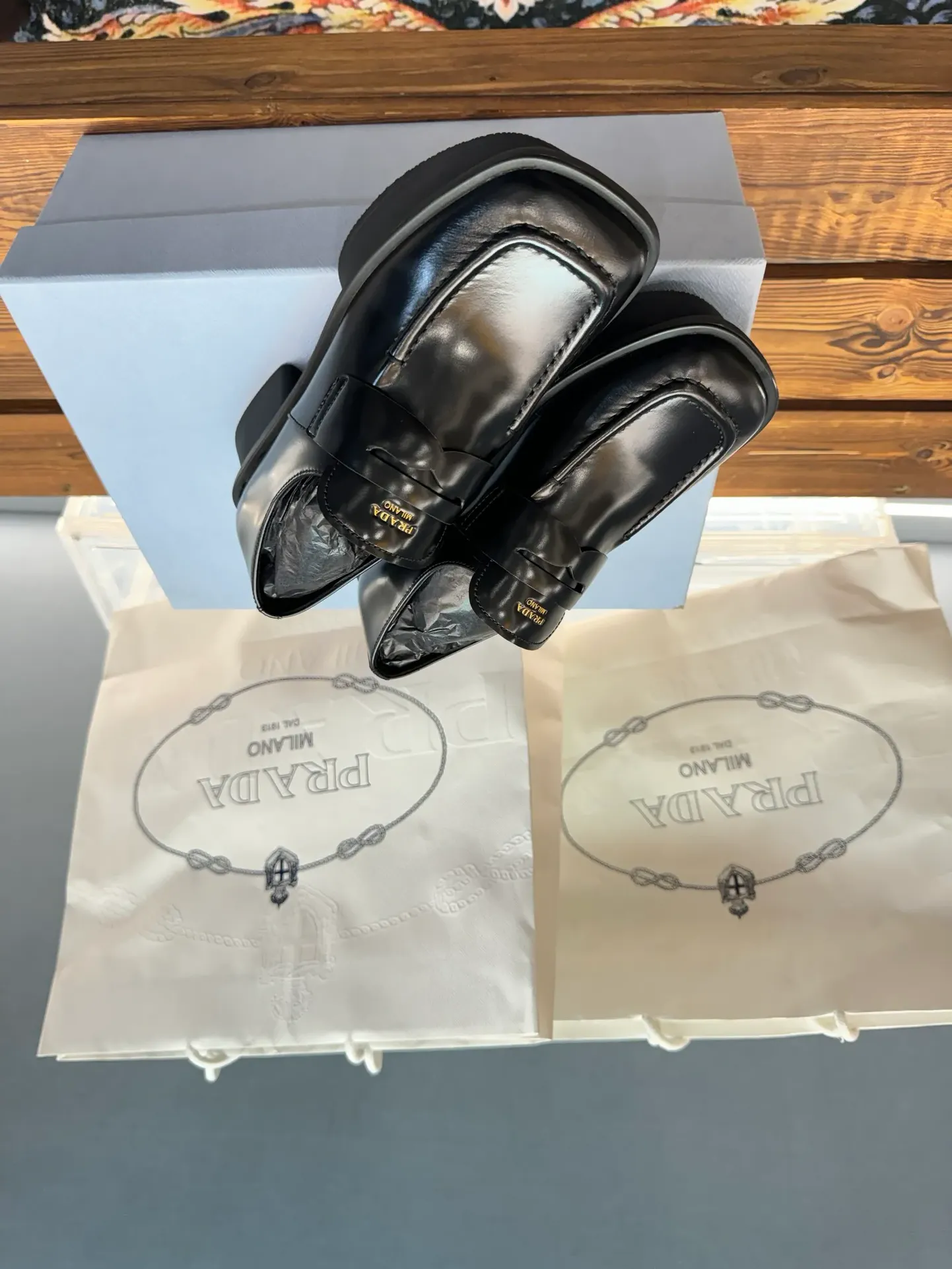 Лоферы Женские Prada 21045