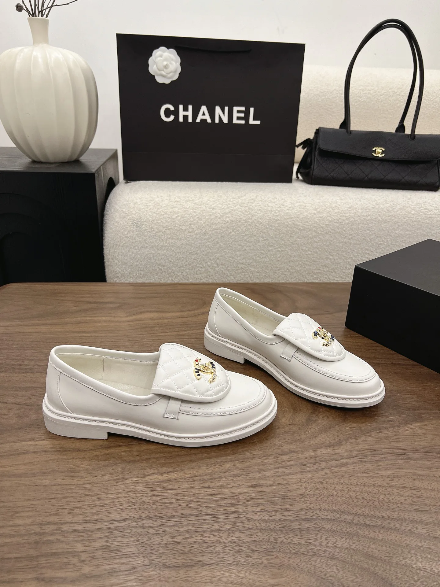 Лоферы И Мокасины Женские Chanel 17303661