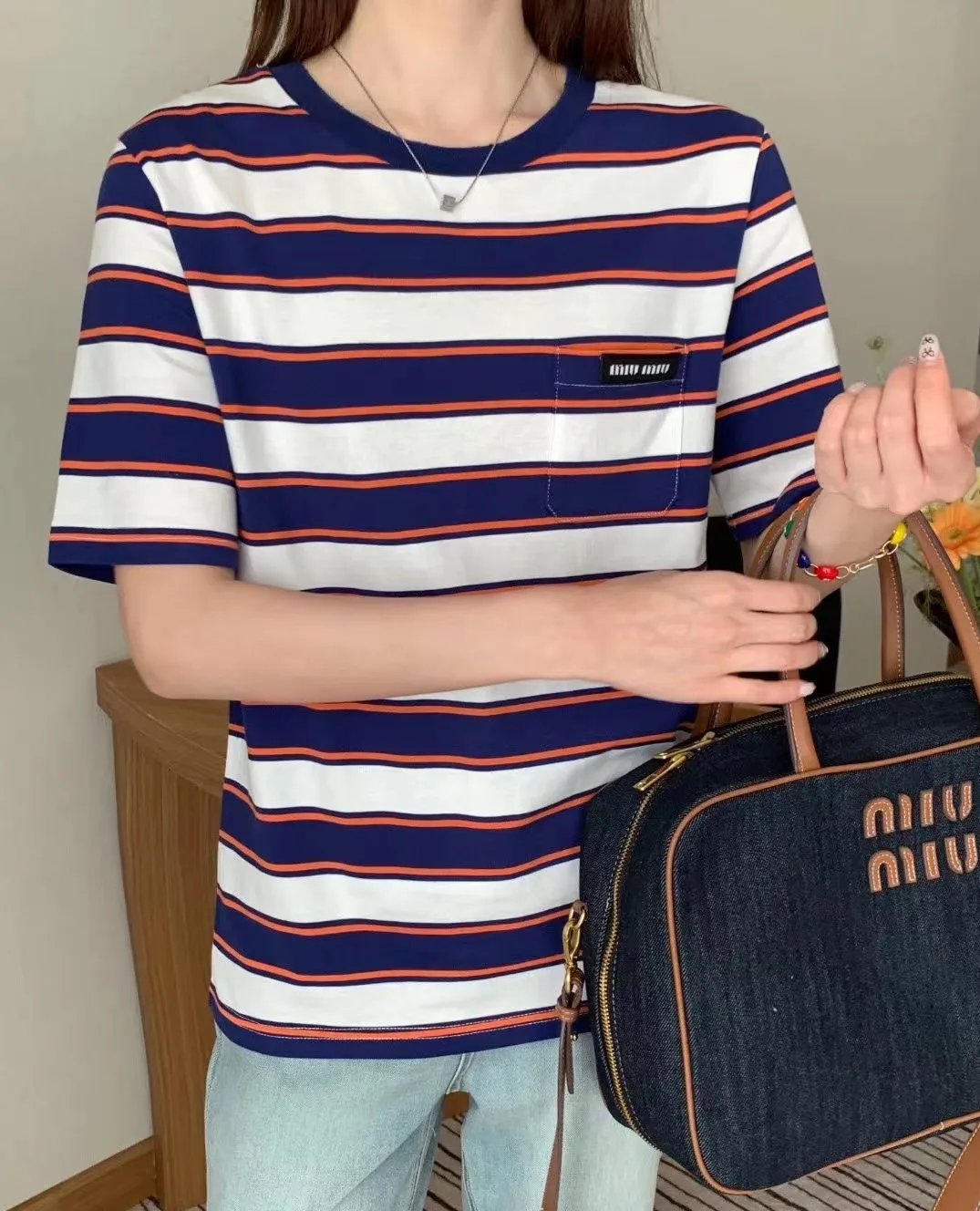 Футболки Женские Miu Miu 13541746